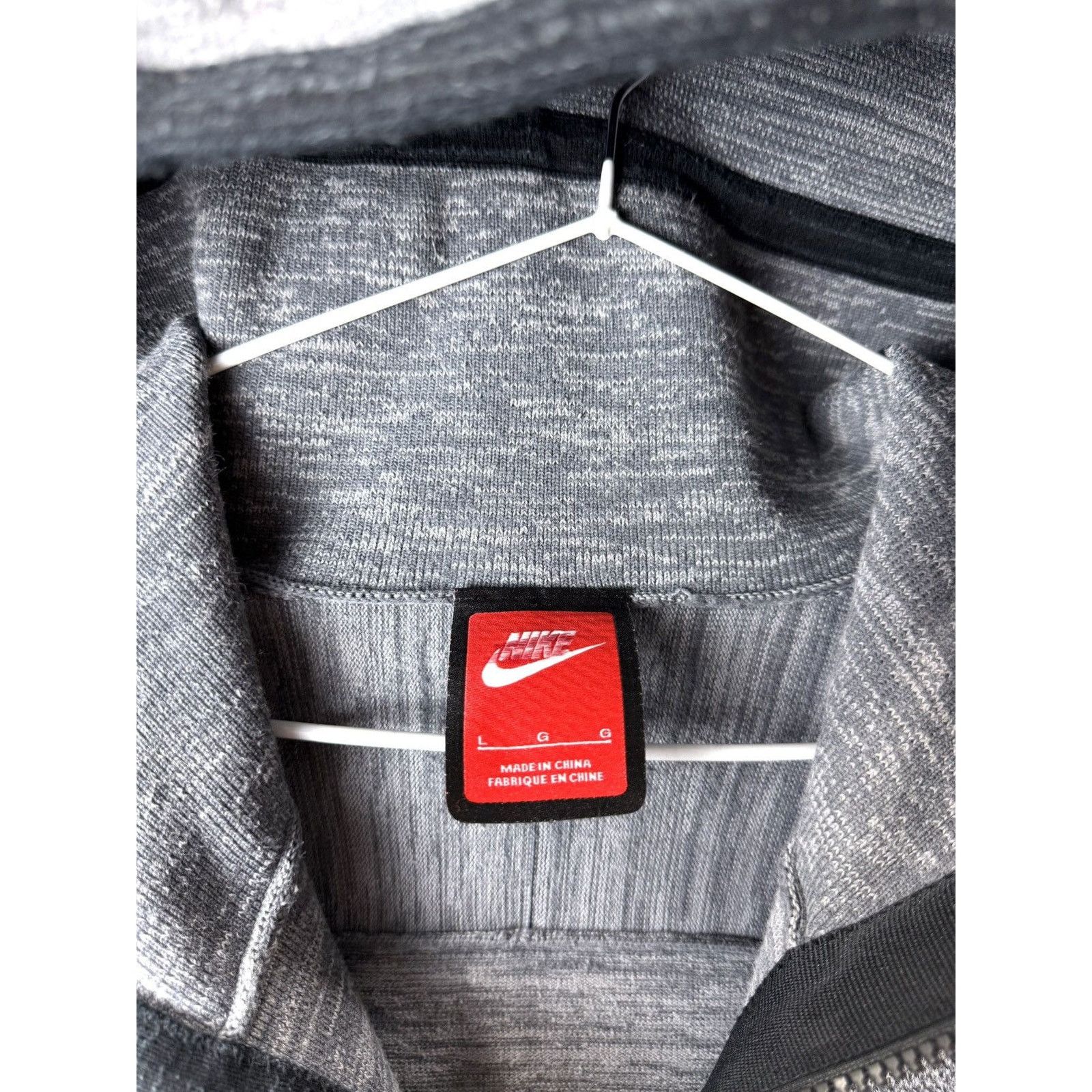 Nike Vintage Nike Tech Fleece Knitted Knit Hoodie Roger Federer Size US L / EU 52-54 / 3 - 8 Thumbnail