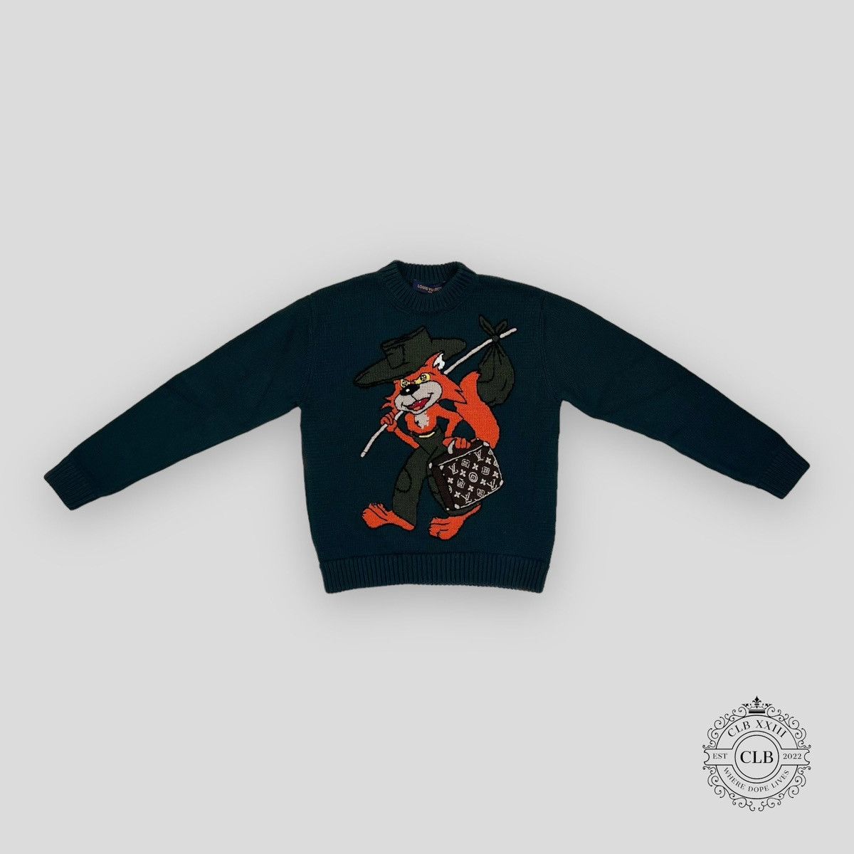 Louis Vuitton LOUIS VUITTON HANDKNIT CREWNECK SWEATER Size US L / EU 52-54 / 3 - 1 Thumbnail