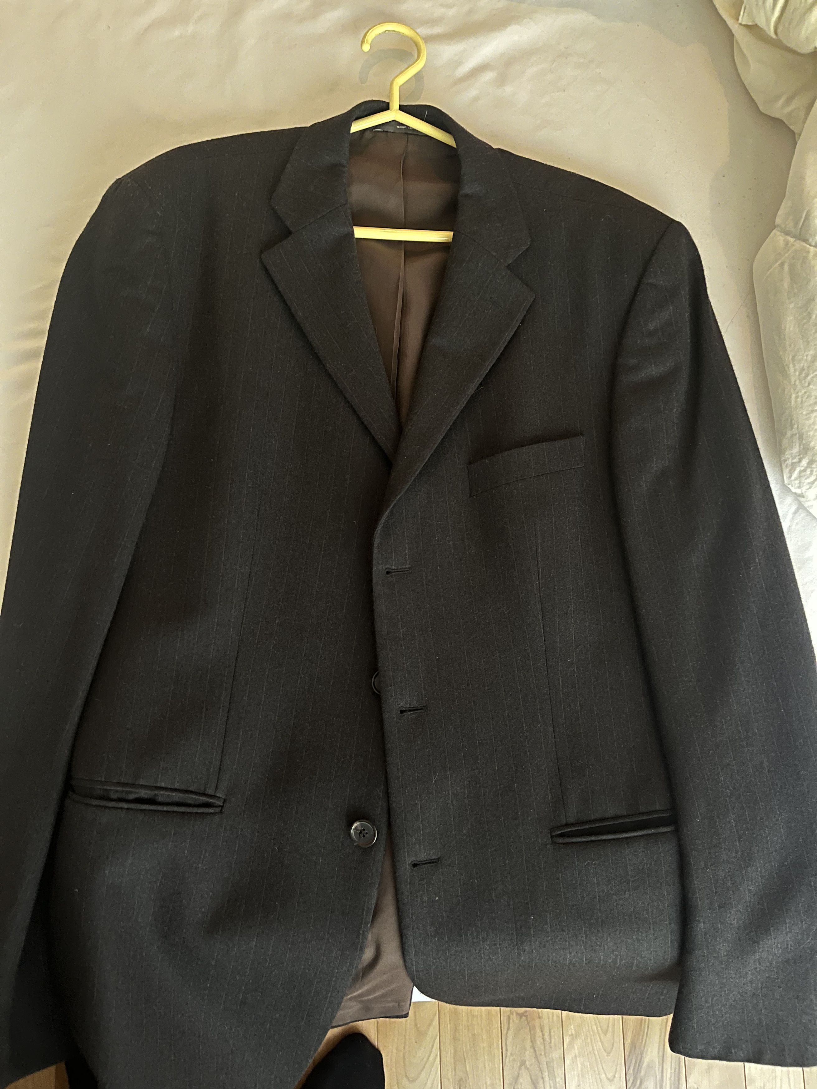 Other René Lezard Wool Blazer Size 52R - 1 Thumbnail