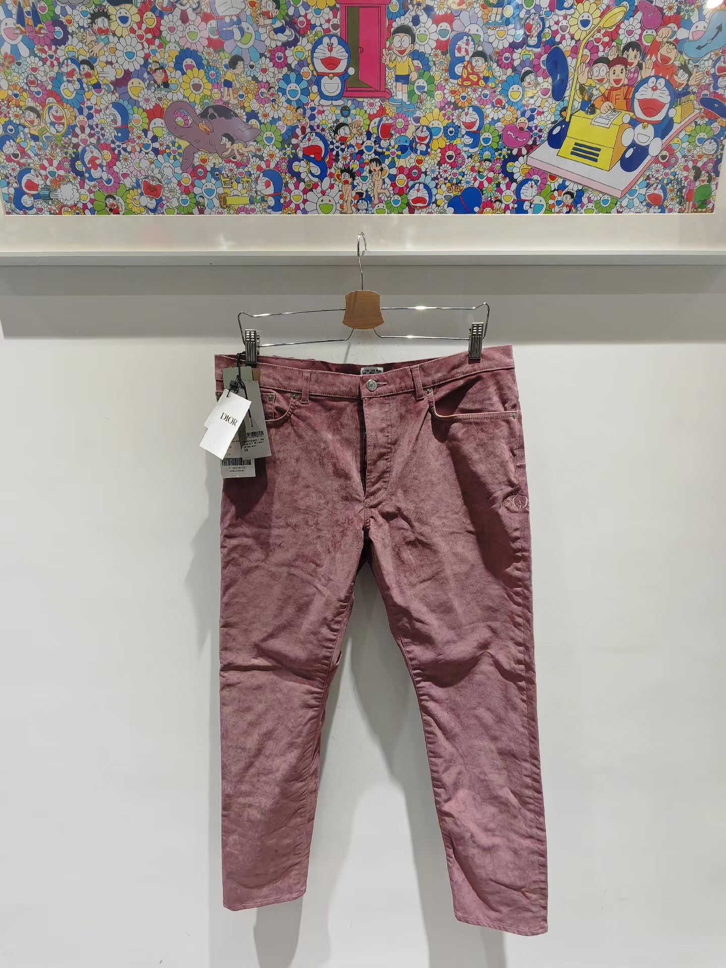 Dior DIOR x Travis Scott Casual Denim Jeans。 Q15 Size US 38 / EU 54 - 1 Thumbnail