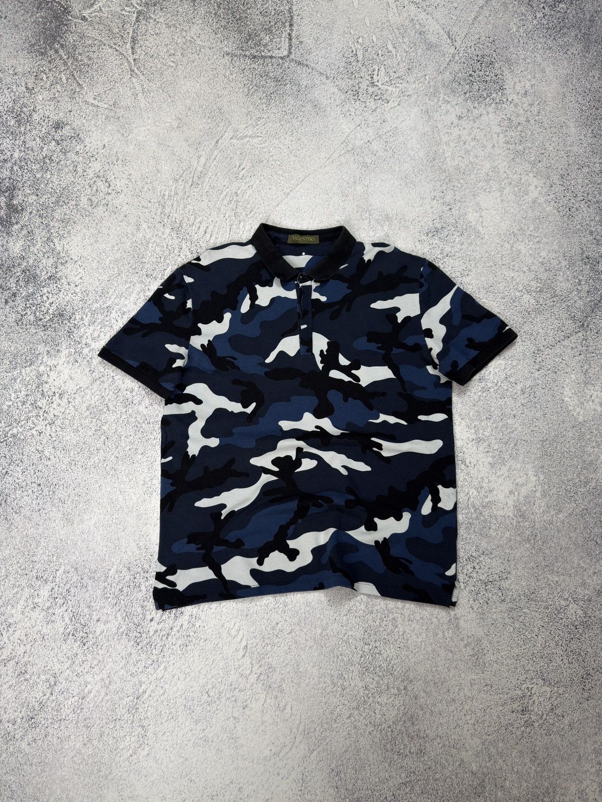 Valentino Valentino Garavani All-over Camouflage Polo Made in Italy Size US XXL / EU 58 / 5 - 1 Thumbnail
