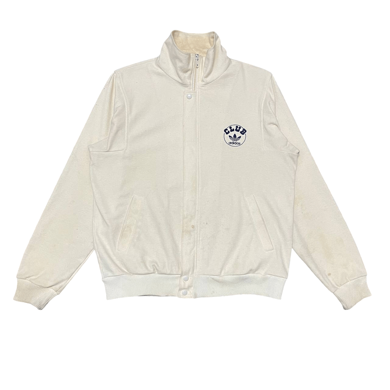 Adidas Vintage Adidas Club Zipper Jacket Size US L / EU 52-54 / 3 - 1 Thumbnail