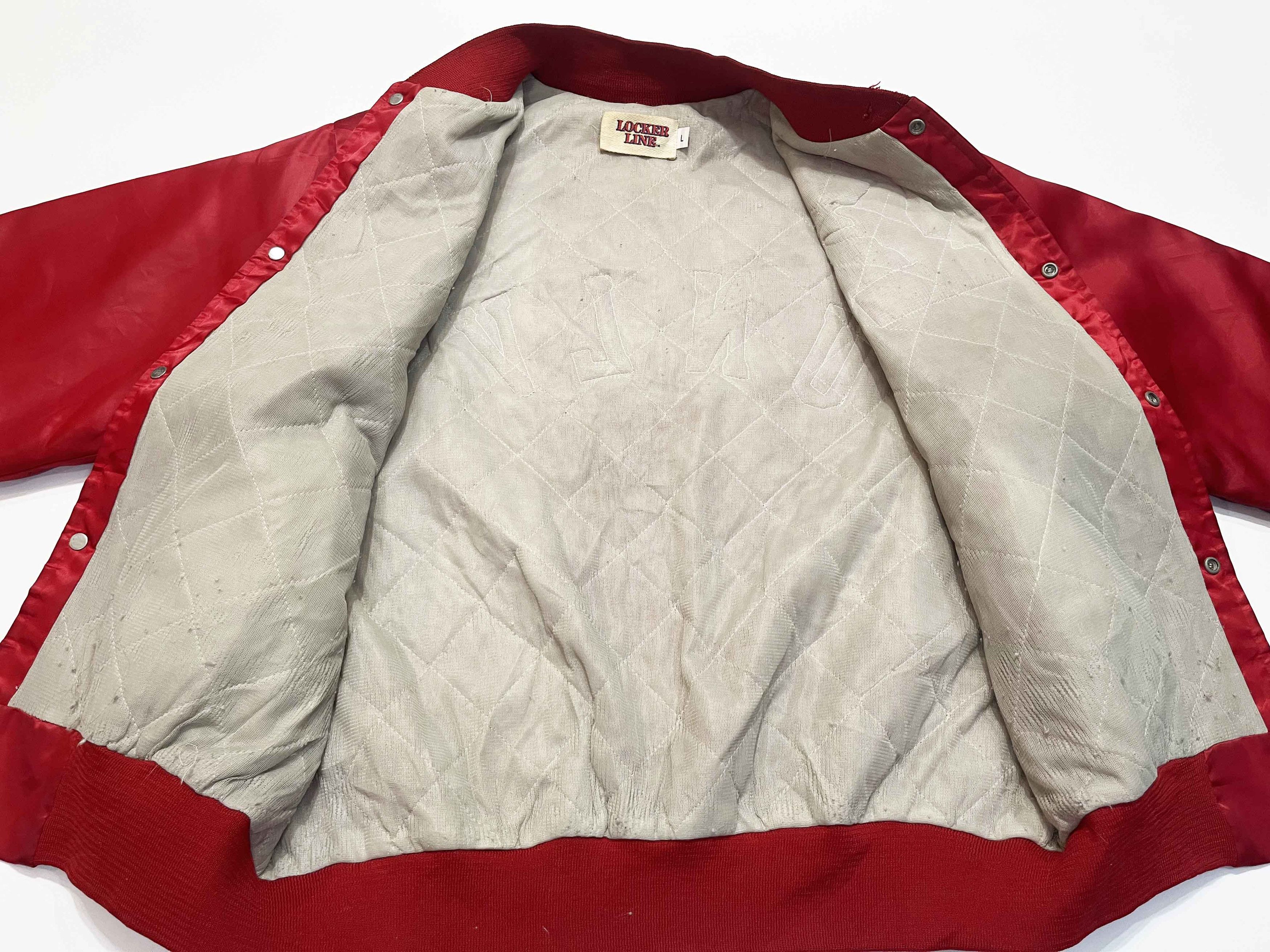 Vintage Vintage UNLV Runnin' Rebels NCAA Bomber Satin Jacket Size US L / EU 52-54 / 3 - 5 Thumbnail