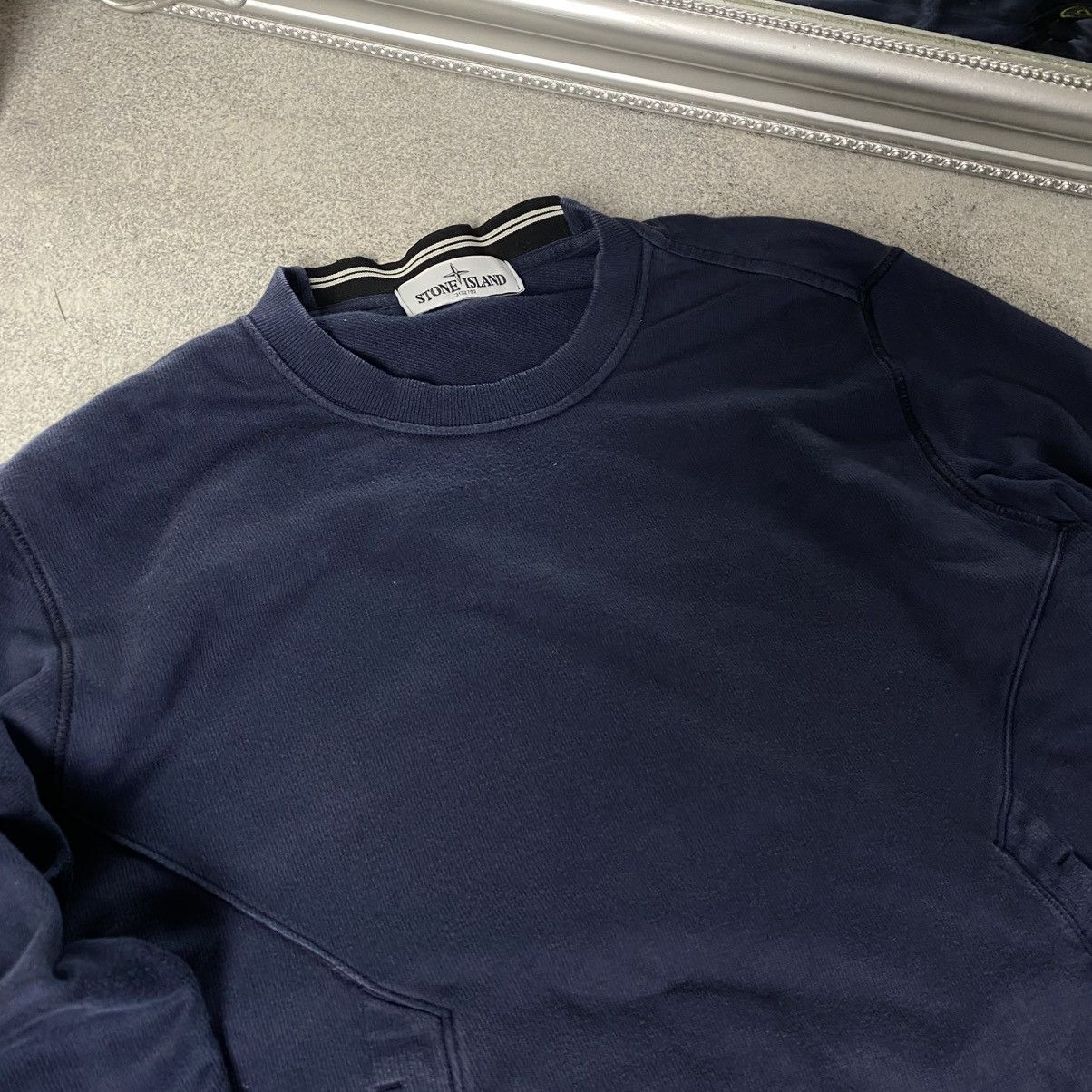 Stone Island Vintage Stone Island Sweatshirt Size US L / EU 52-54 / 3 - 3 Thumbnail