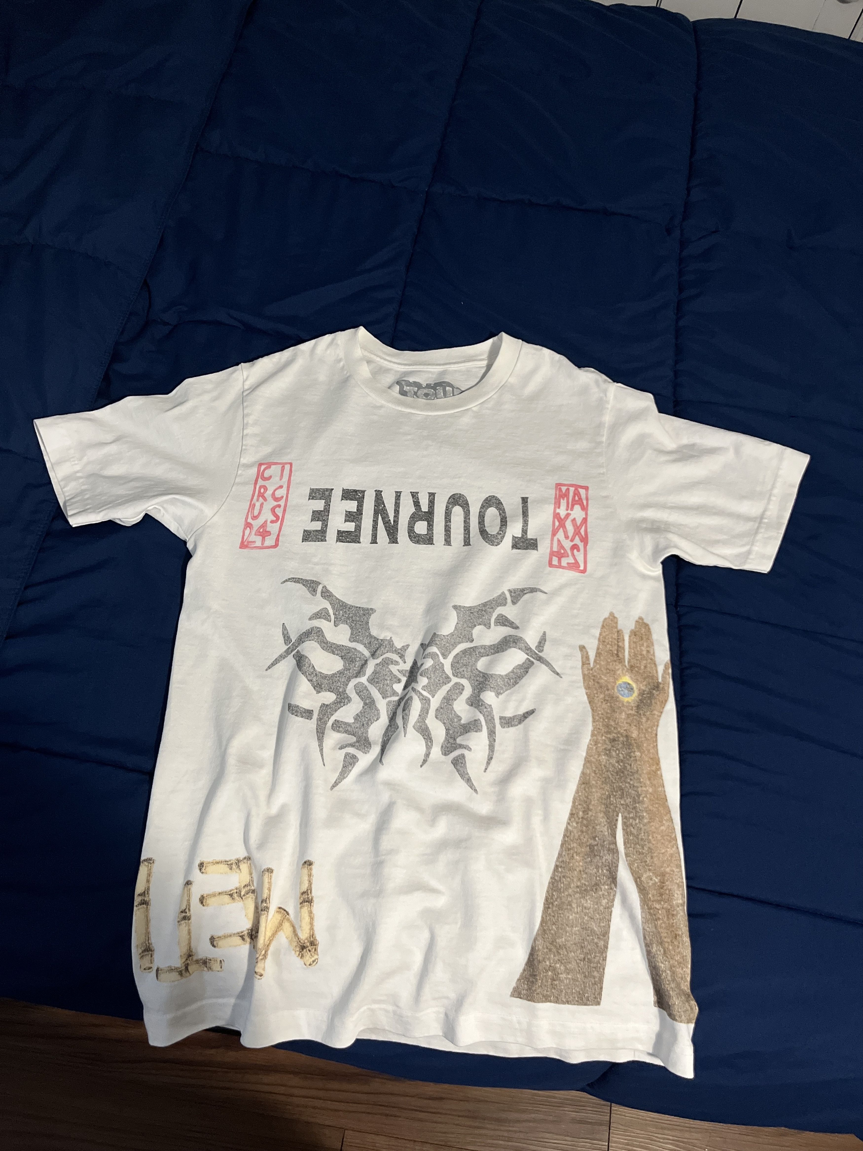 Travis Scott TRAVIS SCOTT METLIFE CONCERT TEE *LIMITED* Size US S / EU 44-46 / 1 - 1 Thumbnail