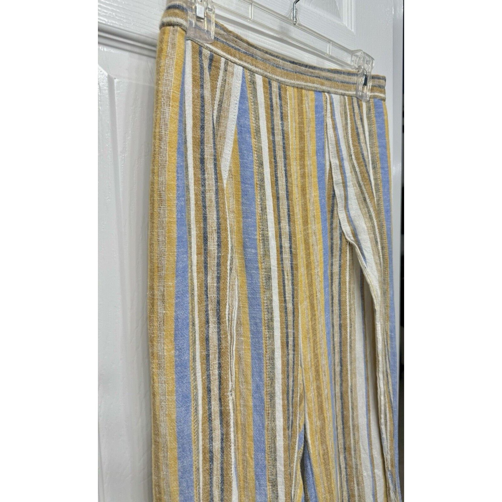 Drew DREW Whitney Wrapped, Split Leg Harem Pants in Linen - M Size 30" / US 8 / IT 44 - 4 Thumbnail