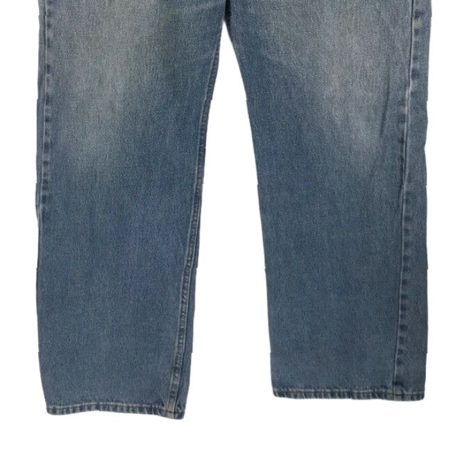 Vintage Mens Denim Jeans Straight Leg 5-Pocket High Rise Relaxed Fit Blue 38 Regular Inseam 32in Men's Cotton Vintage? No — Brand Unbranded Size US 38 / EU 54 - 6 Thumbnail