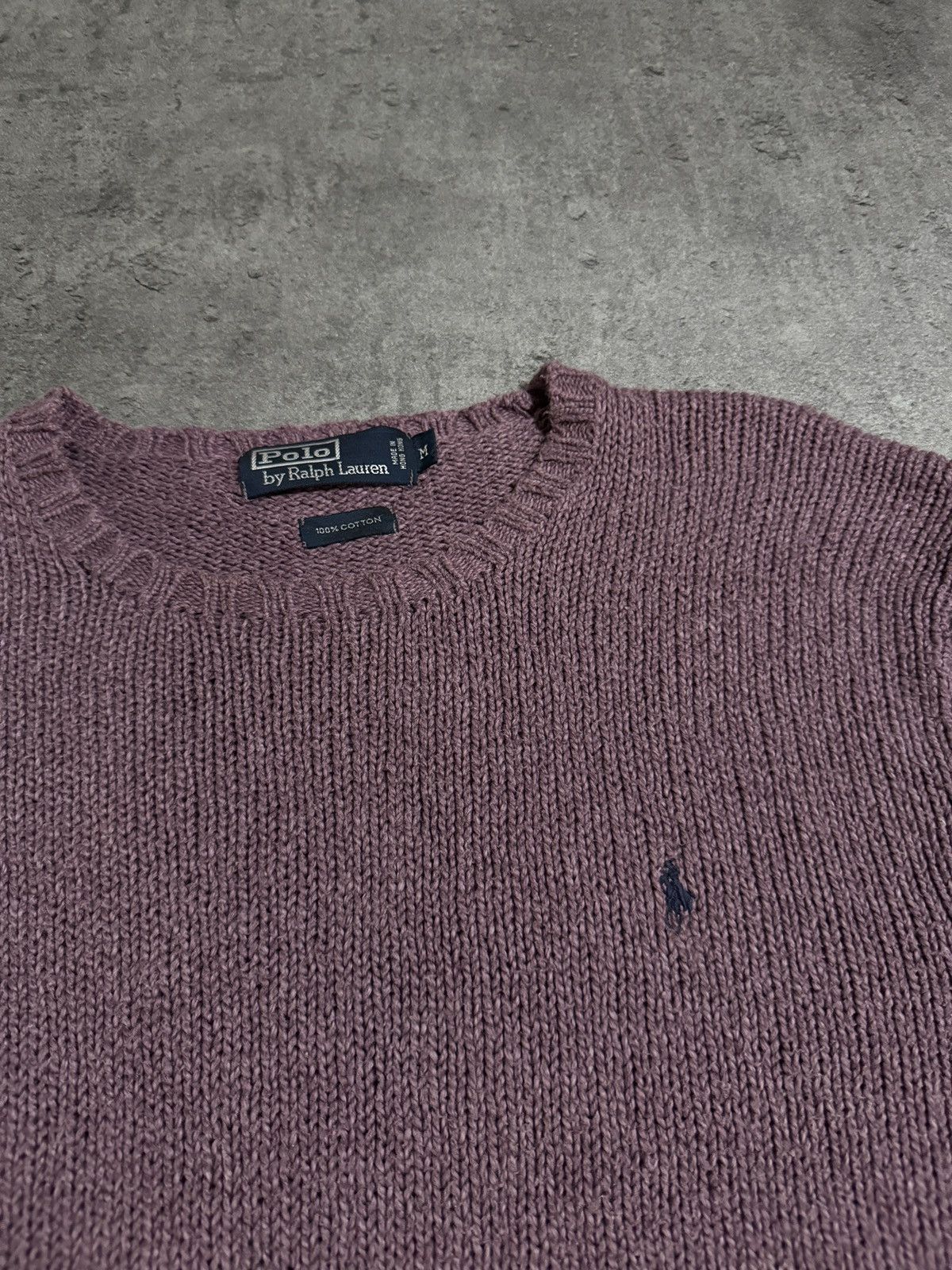 Polo Ralph Lauren × Vintage Polo Ralph Lauren Vintage 90s Boxy Sweater Pony Logo Y2K Size US M / EU 48-50 / 2 - 3 Thumbnail