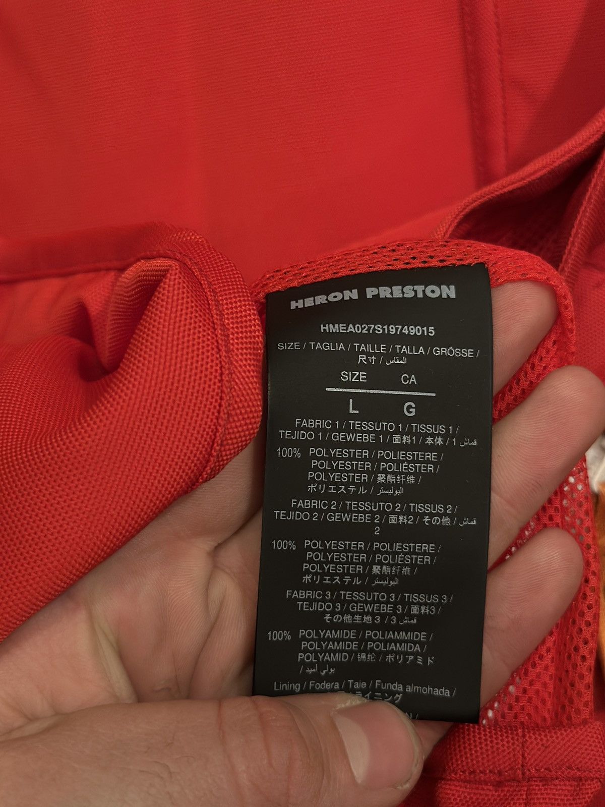 Heron Preston Heron Preston Utility Vest Size US L / EU 52-54 / 3 - 4 Thumbnail