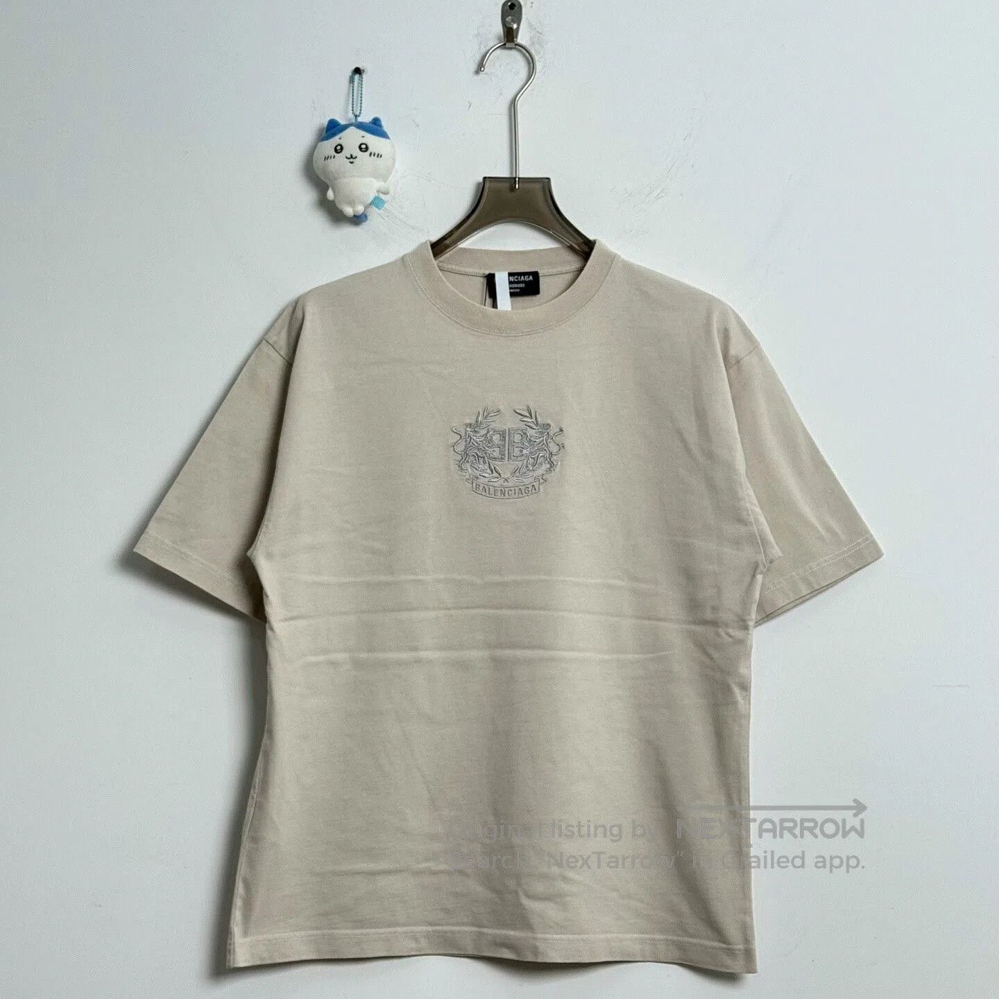 Balenciaga Balenciaga Embroidered Logo T-Shirt XS. Size US XS / EU 42 / 0 - 1 Thumbnail