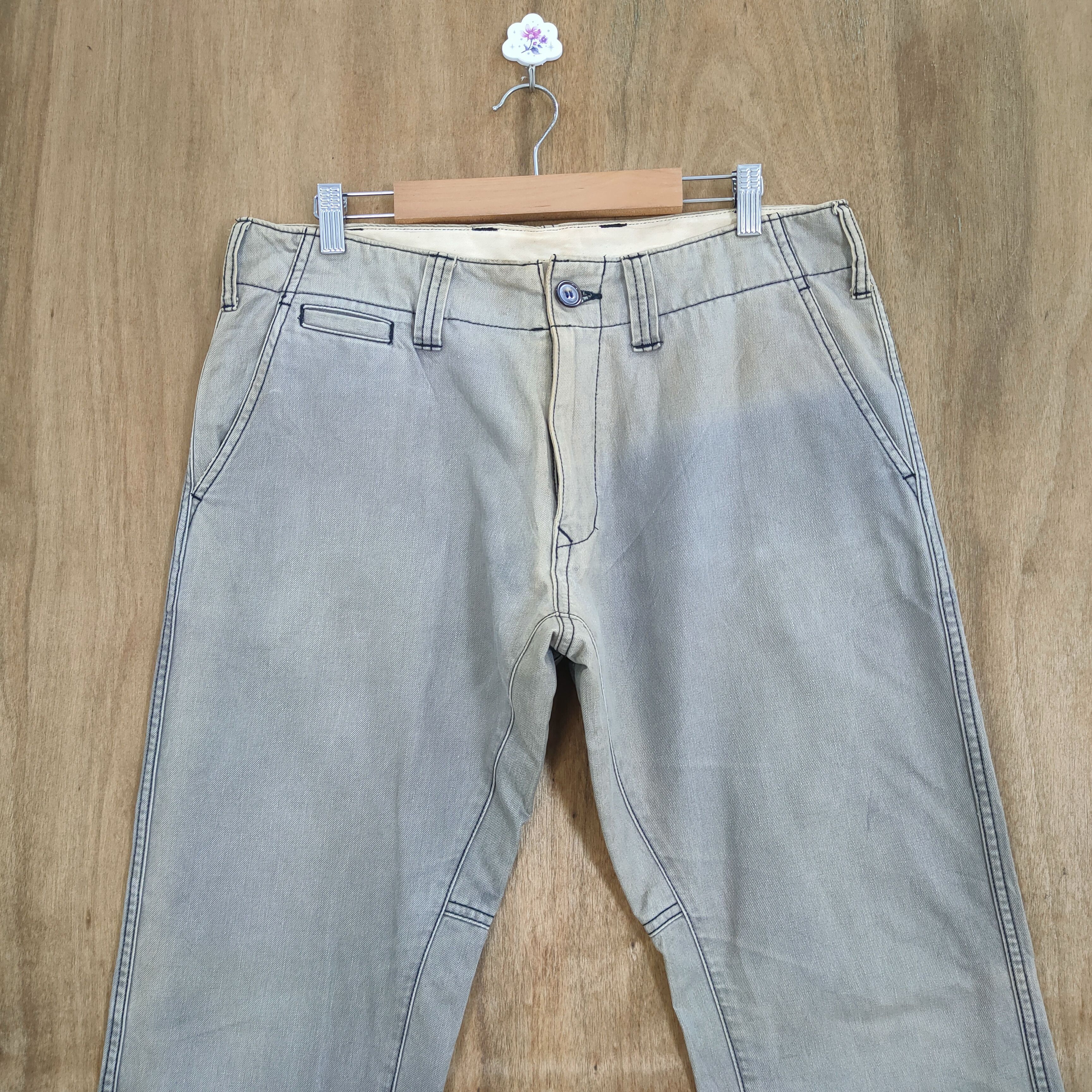 Japanese Brand × StraightFaded × Vintage VINTAGE JAPANESE STRAIGHT FADED RUSTY PANTS Size US 34 / EU 50 - 5 Thumbnail