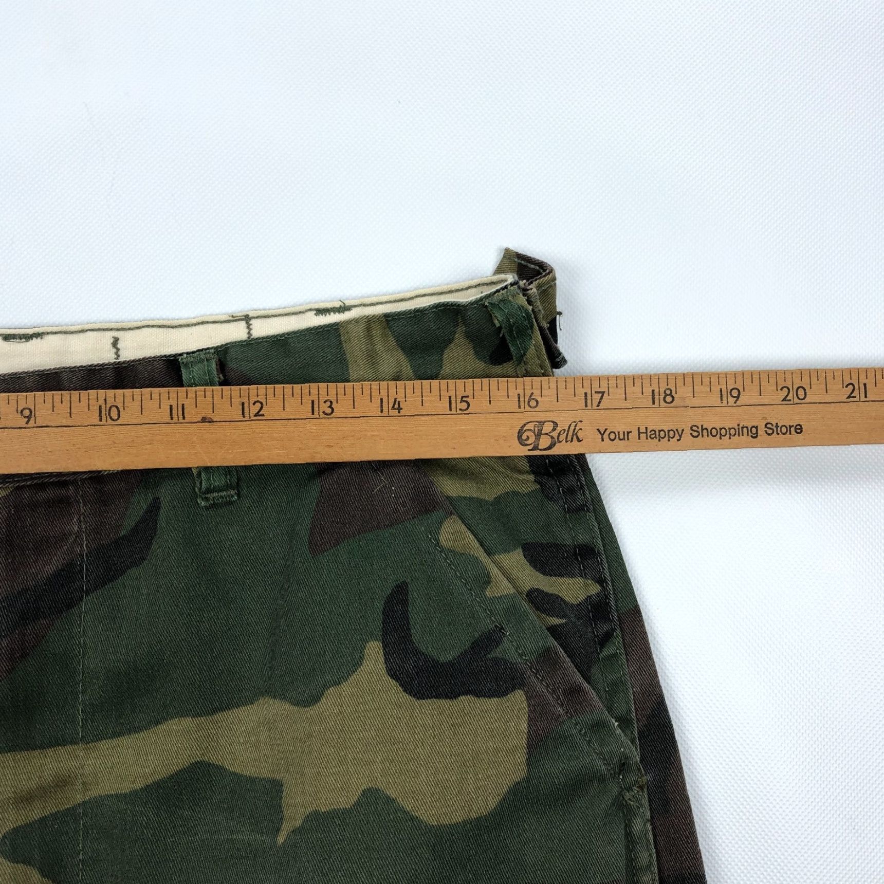 SafTbak VINTAGE Saftbak Pants Mens 32x30 Woodland Camo Cargo Hiking Outdoor USA 90s Pants Mens 32 Woodland Camo Cargo 90s USA Size US 32 / EU 48 - 7 Thumbnail