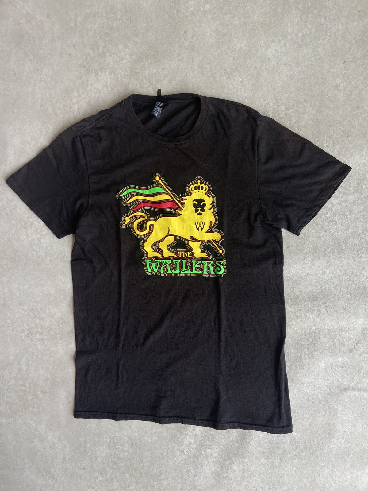 Bob Marley × Vintage RARE The Wailers Concert Tee Tour 2018 Size US M / EU 48-50 / 2 - 1 Thumbnail