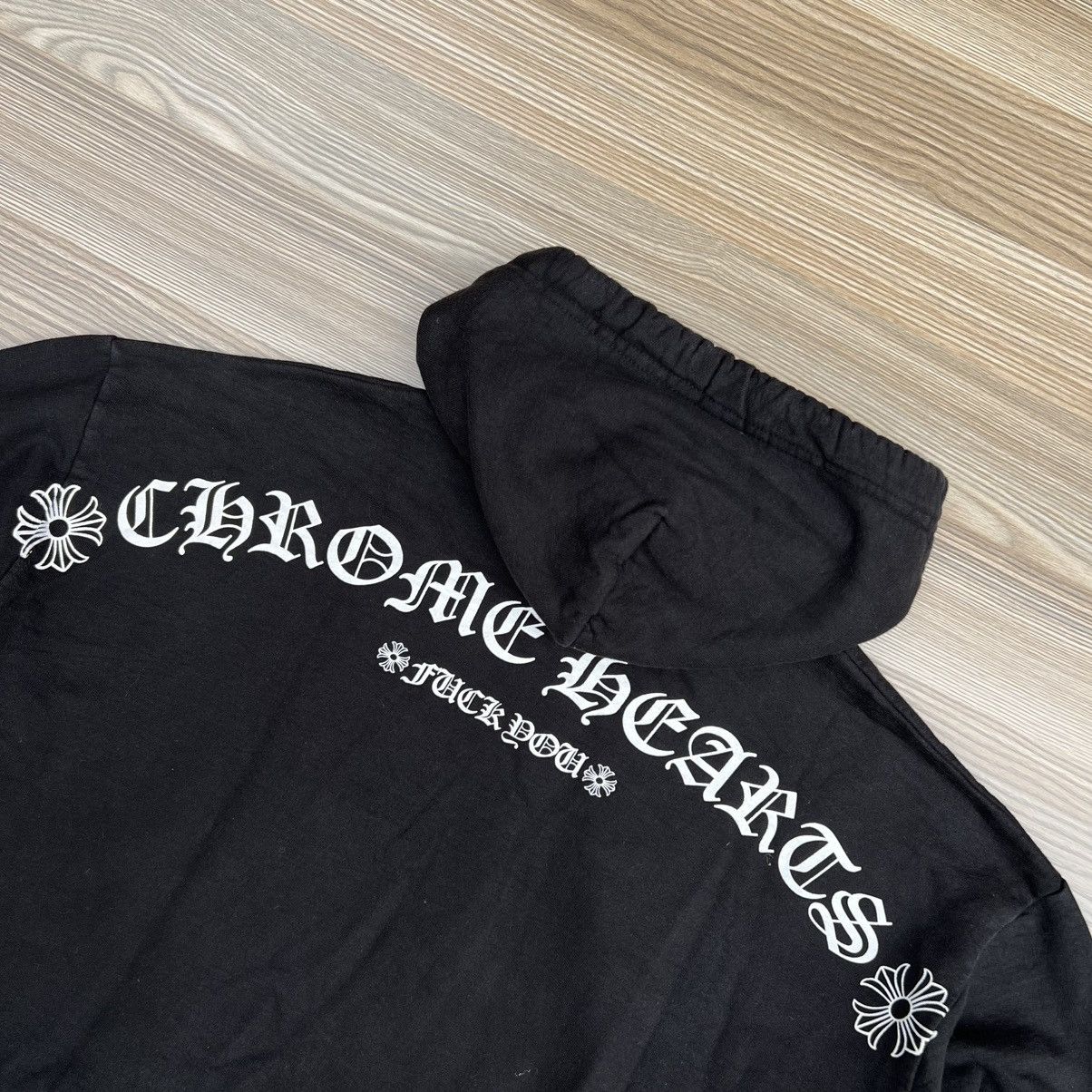 Chrome Hearts Chrome Hearts T-Bar Logo Hoodie. Size US M / EU 48-50 / 2 - 2 Thumbnail