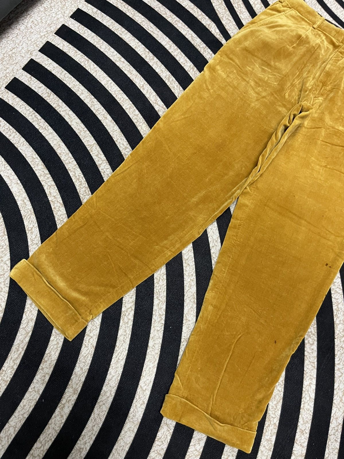 Comme des Garcons Homme Plus AD 1998 COMME DES GARCONS HOMME PLUS VELVET PANT RARE Size US 28 / EU 44 - 5 Thumbnail