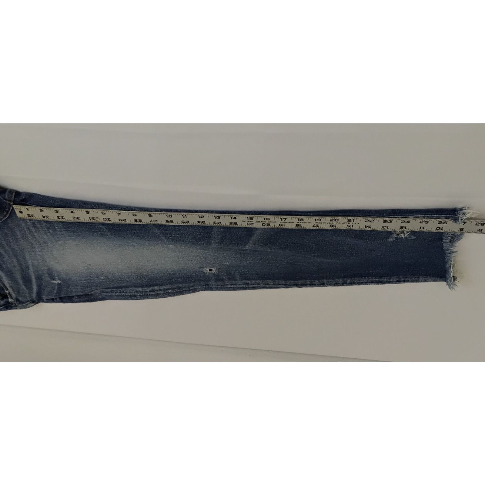 MOUSSY Moussy Vintage Jeans Slim Women's 28" x 27" Light Wash Japan Size 28" / US 6 / IT 42 - 11 Thumbnail