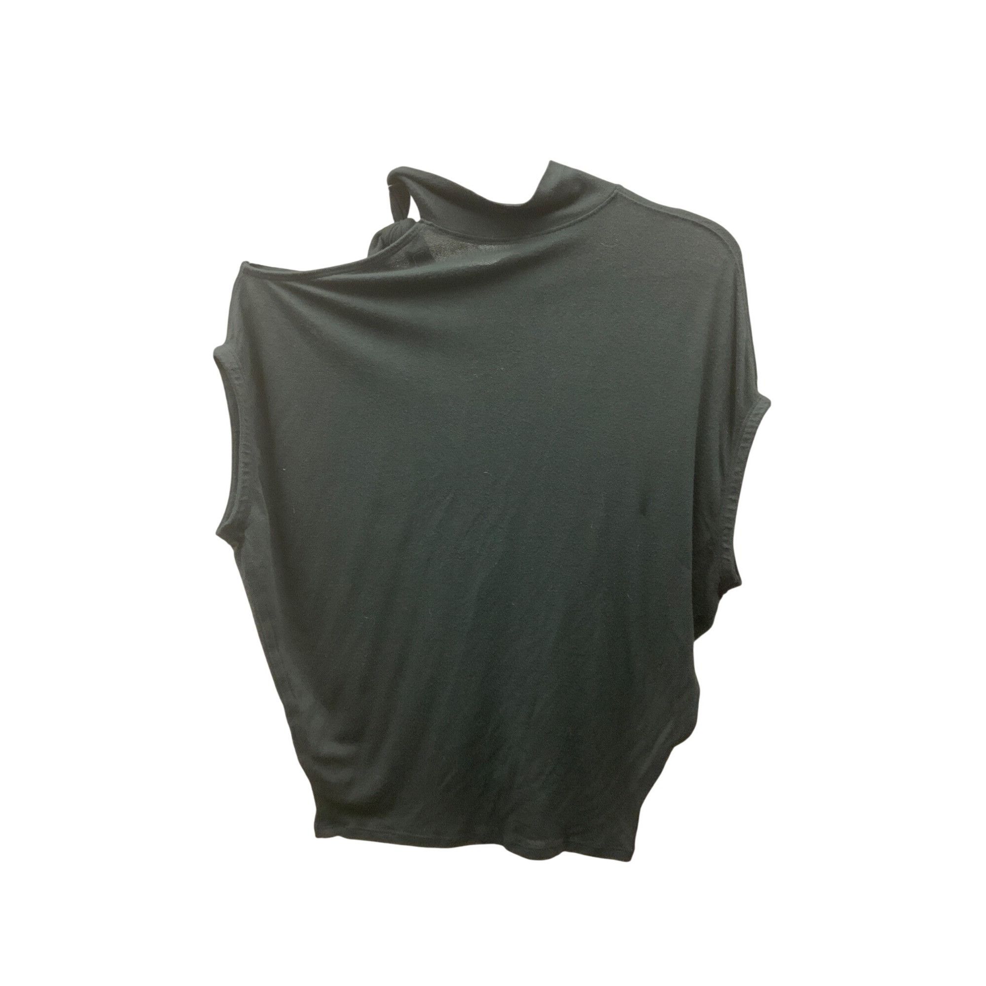 Free People Free People Black Mock Neck Tie Top Size XS / US 0-2 / IT 36-38 - 3 Thumbnail