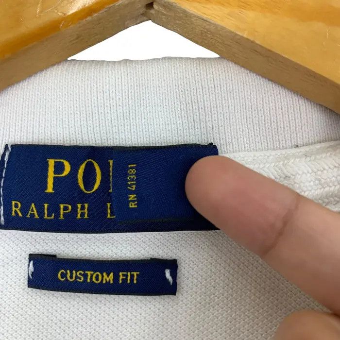 Polo Ralph Lauren Vintage POLO RALPH LAUREN P Embroidered Custom Fit Tee Shirt Size S / US 4 / IT 40 - 11 Thumbnail
