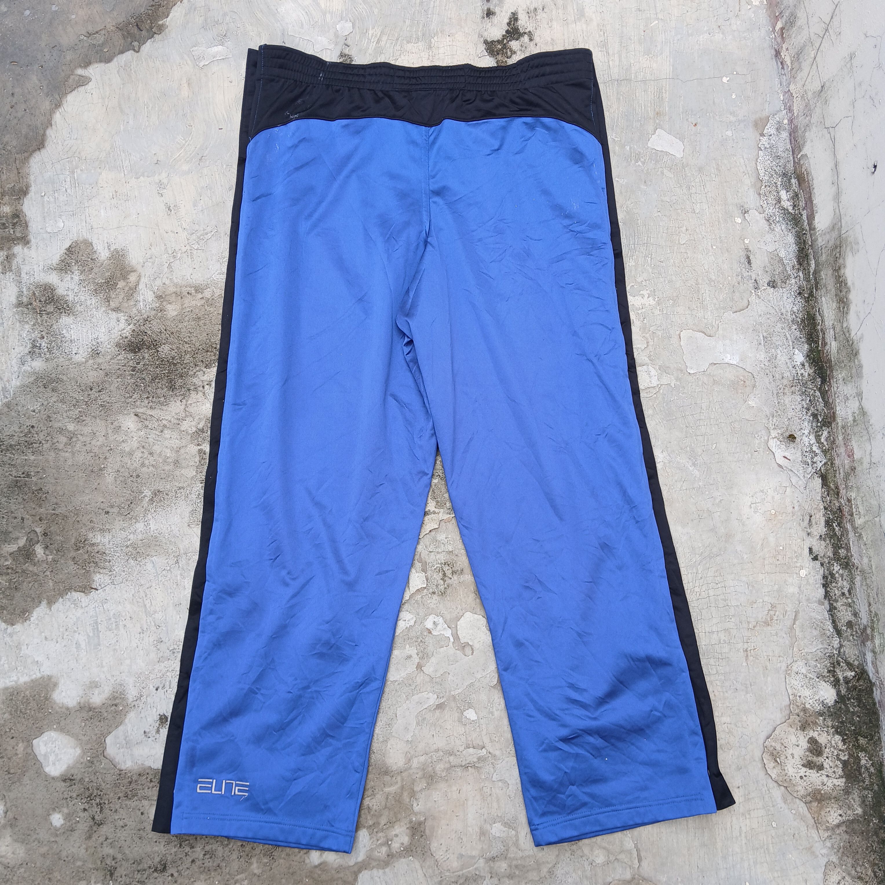 Nike Vintage nike elite trackpants blue devil 90s Size US 41 - 2 Thumbnail