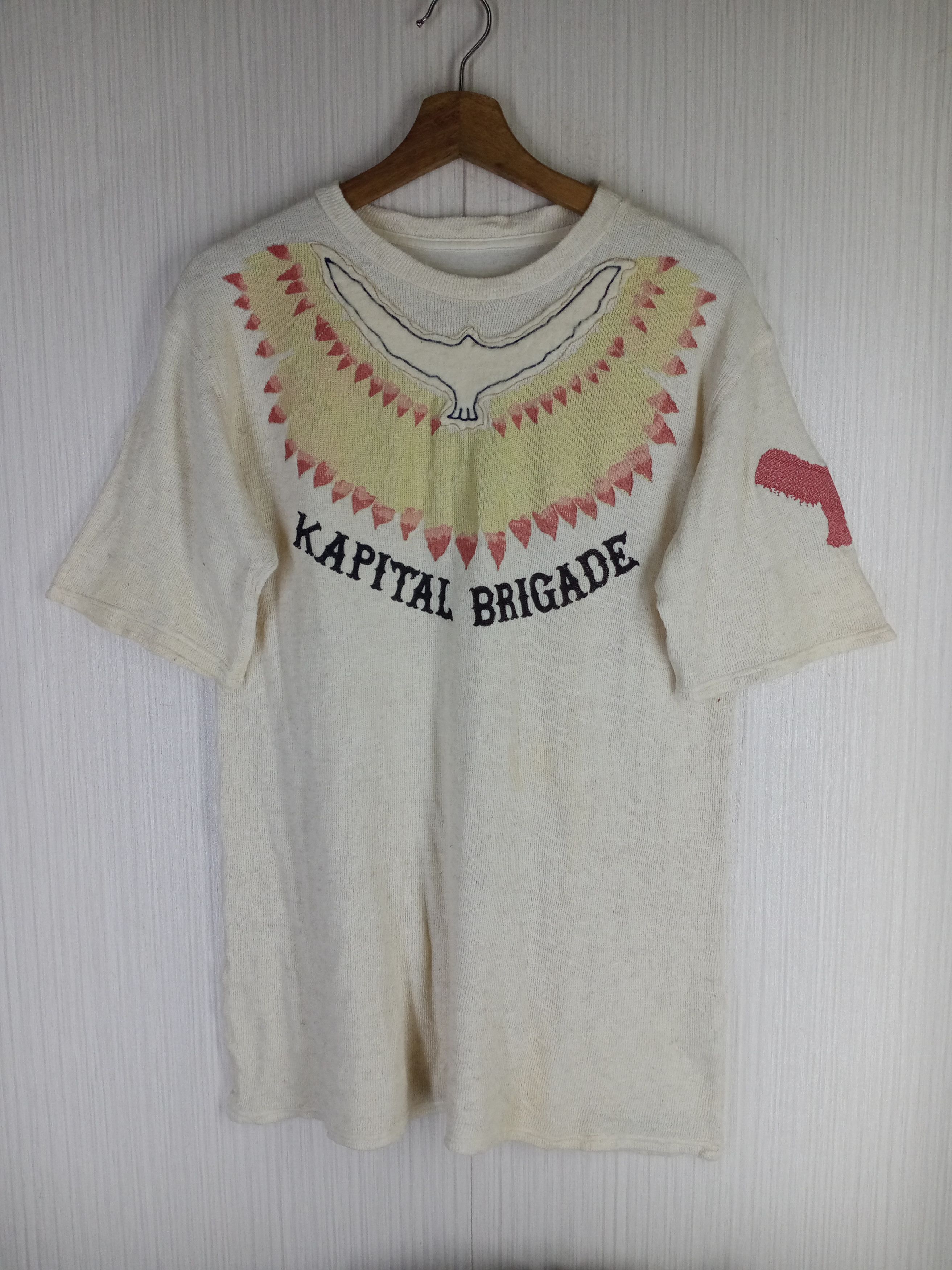 Kapital Brigade Linen Tshirt