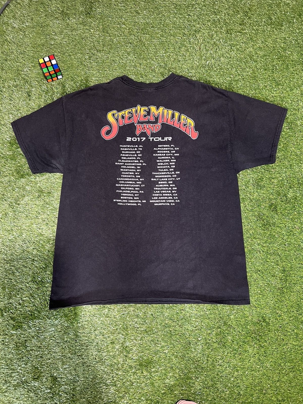 Band Tees × Vintage VINTAGE “STEVE MILLER BAND” XXL BAND TEE Size US XXL / EU 58 / 5 - 3 Thumbnail