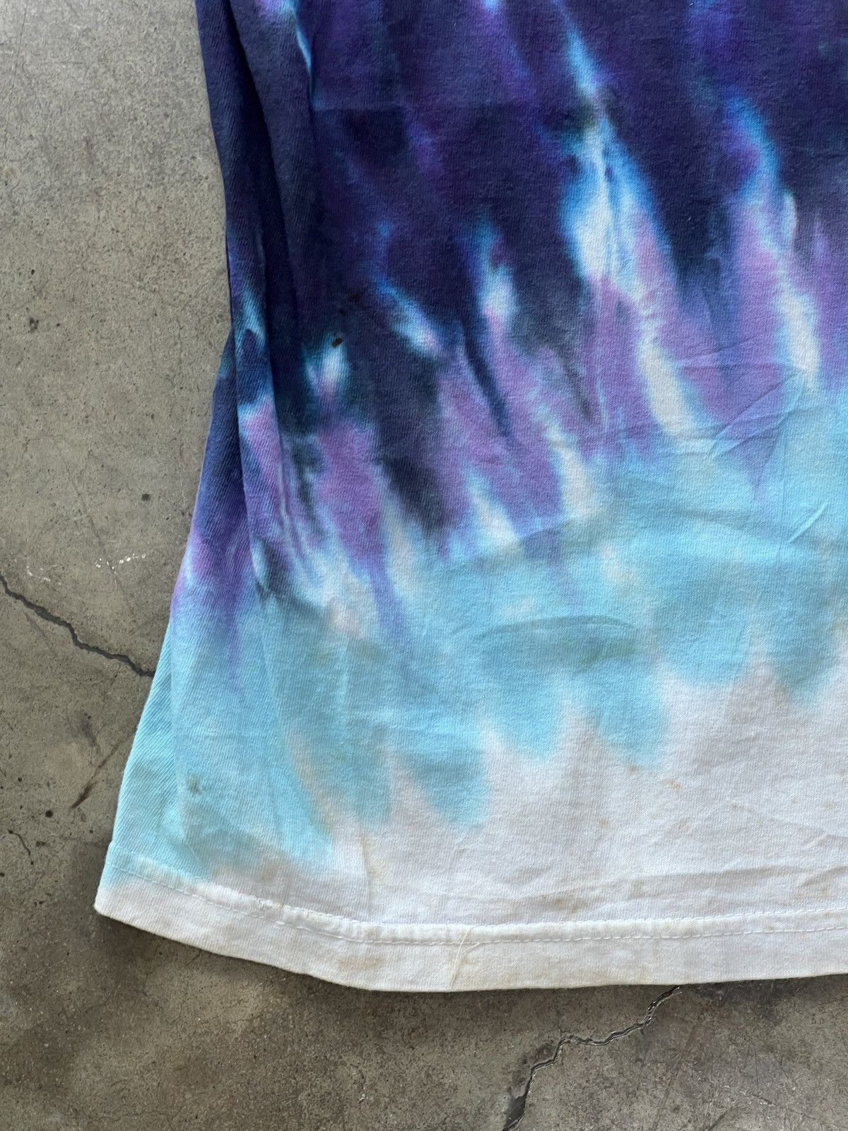 DC Comics × Vintage Vintage DC Comics Superman Tie Dye Single Stitch Tee XL Size US XL / EU 56 / 4 - 8 Thumbnail