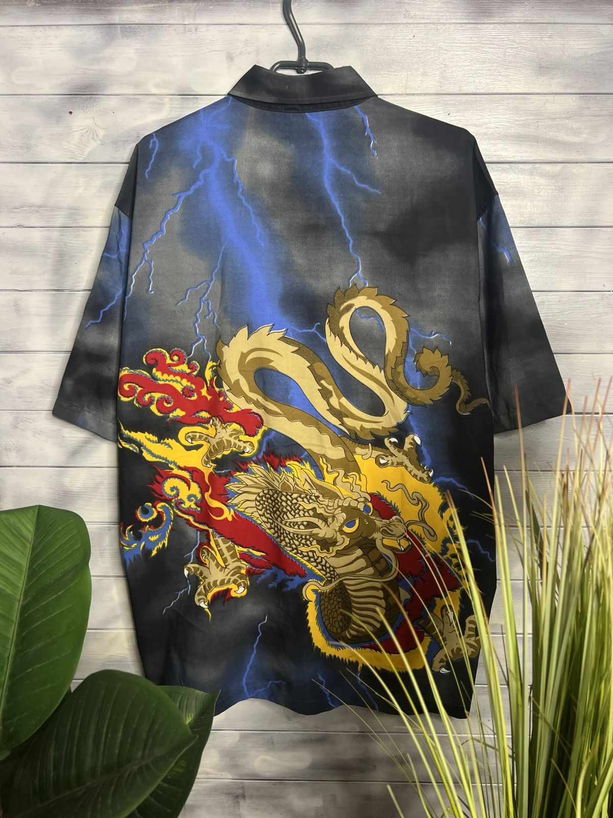 Vintage Rare Vintage Shirt Dragon Japan Style Richard Chang. Size US L / EU 52-54 / 3 - 2 Thumbnail