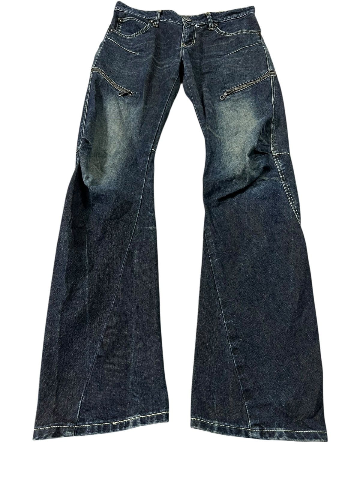 If Six Was Nine Lee Cowboy Backle Back Jean Size US 30 / EU 46 - 2 Thumbnail