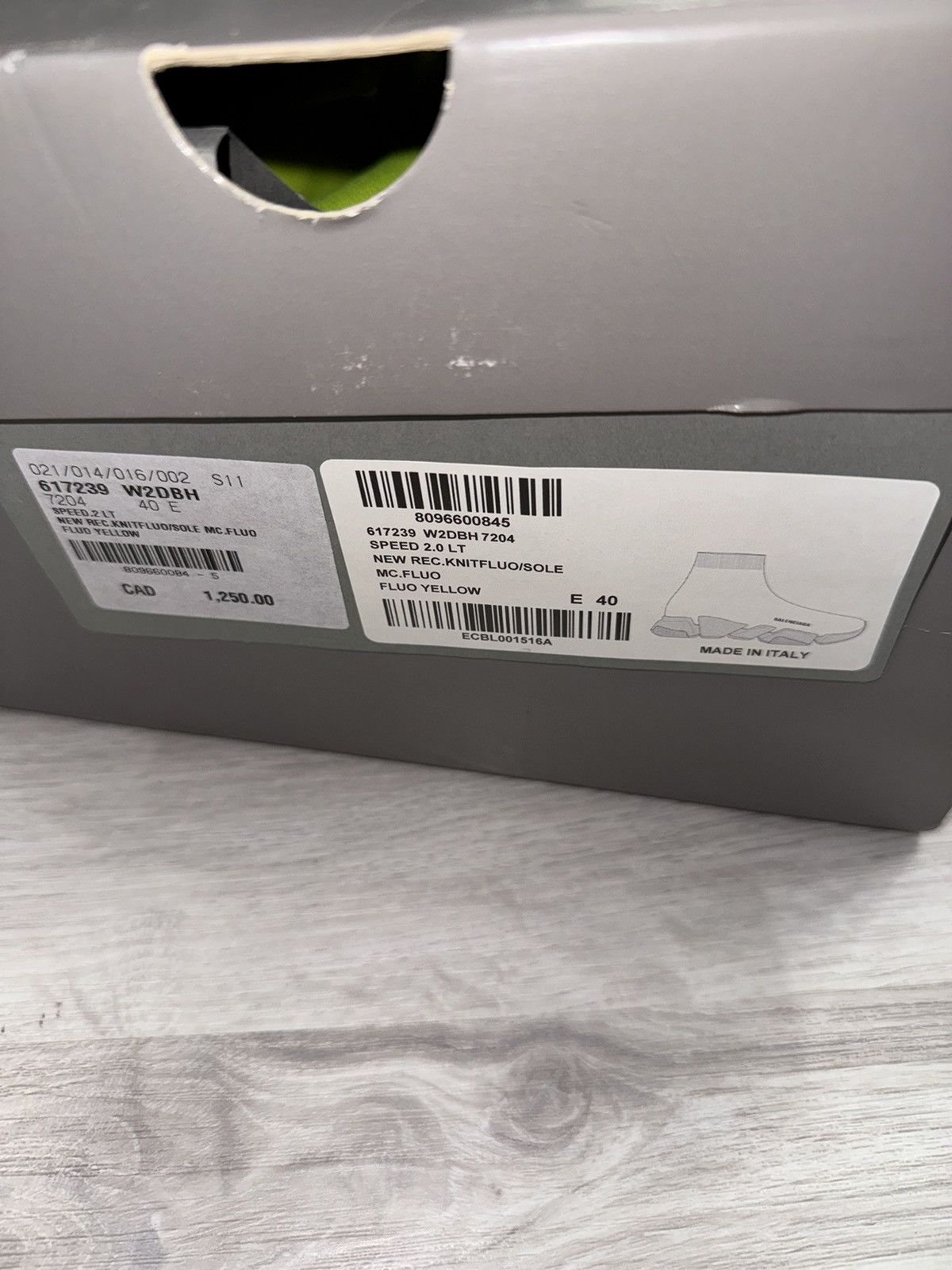Balenciaga Neon Balenciaga Speed Trainer Size US 9 / IT 39 - 5 Thumbnail