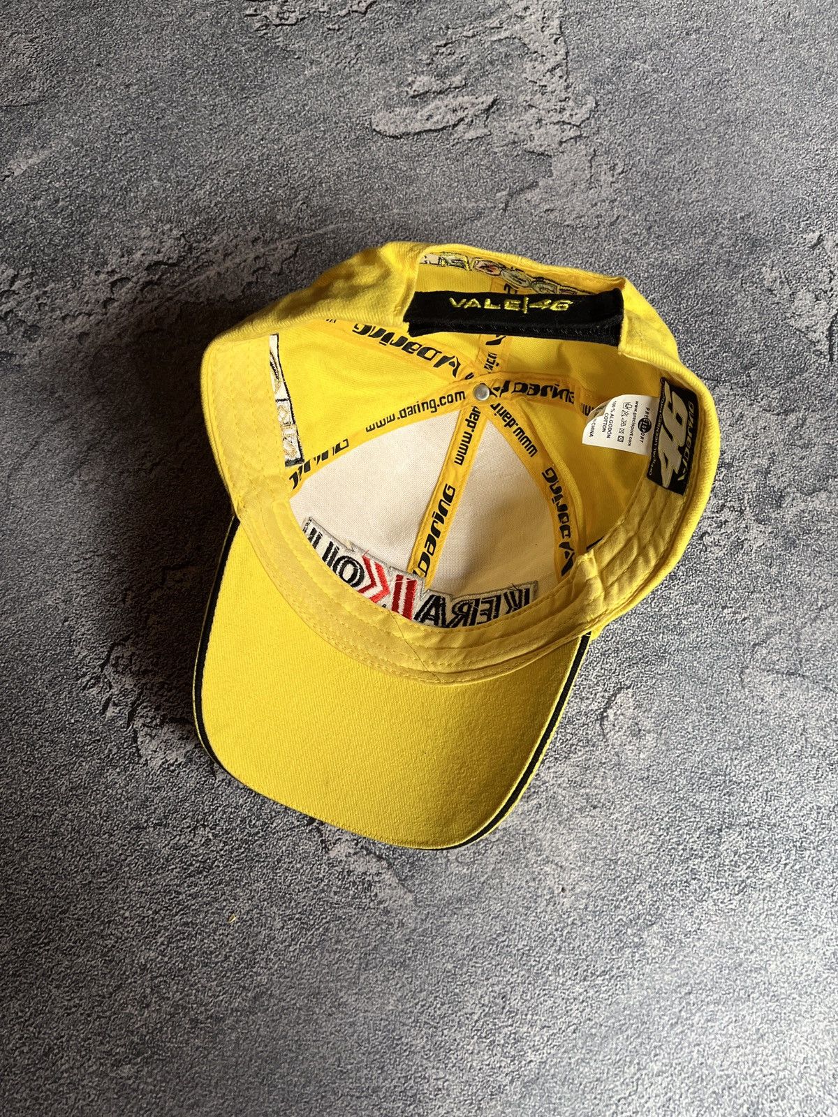 Formula 1 × Vintage 00s Vintage Valentino Rossi 46 The Doctor Uno Racer Cap Size ONE SIZE - 6 Thumbnail