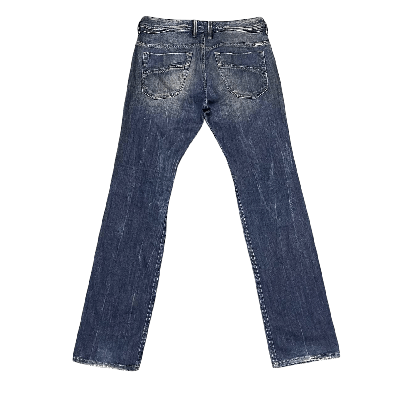 Diesel Vintage Diesel Industry Iakop Regular Slim Tapered Jeans Size US 31 - 14 Thumbnail