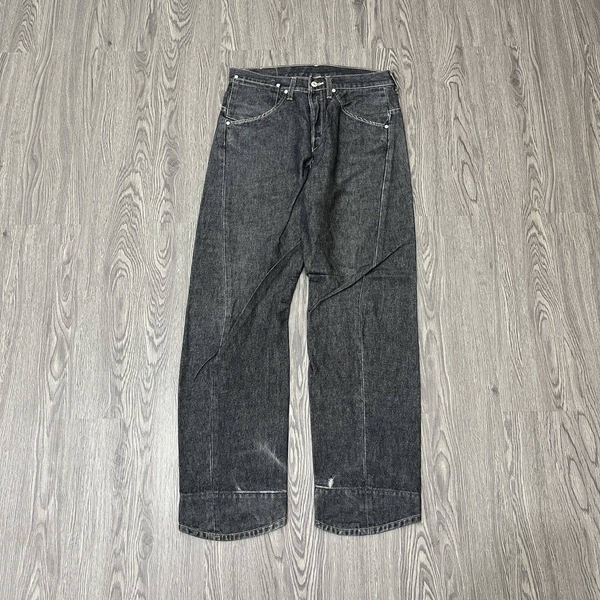 Engineered Garments × Levi's 2000s Levi's Engineered Twisted Seams Jeans 32x32 Size US 31 - 1 Thumbnail