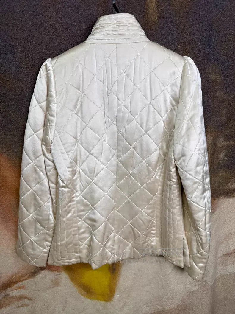 Dries Van Noten DRIES VAN NOTEN Champagne Cotton Coat Size US S / EU 44-46 / 1 - 5 Thumbnail