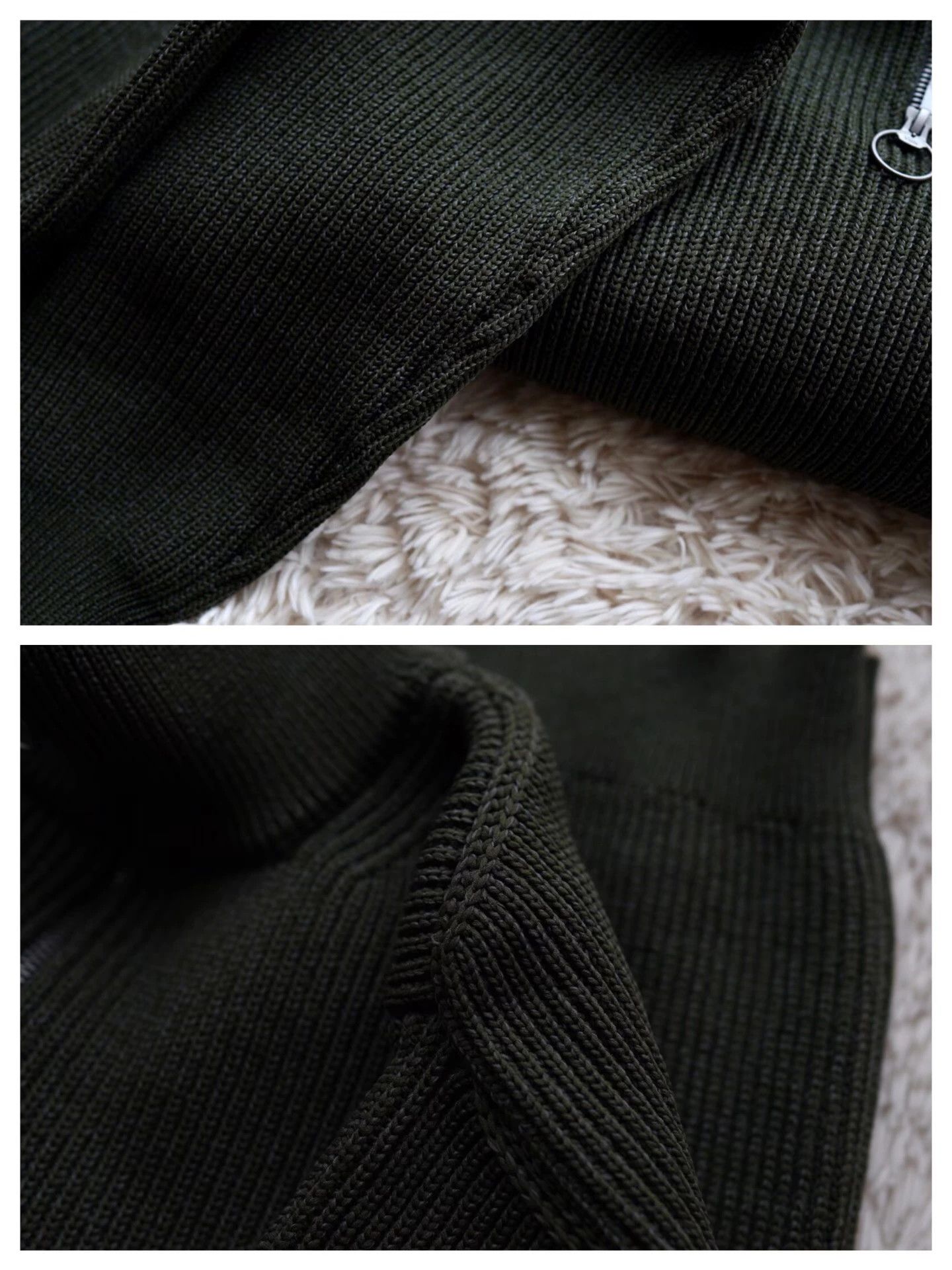 Nanamica nanamica sujf040 half-zip knit sweater XS/S heavyweight Size US XS / EU 42 / 0 - 5 Thumbnail