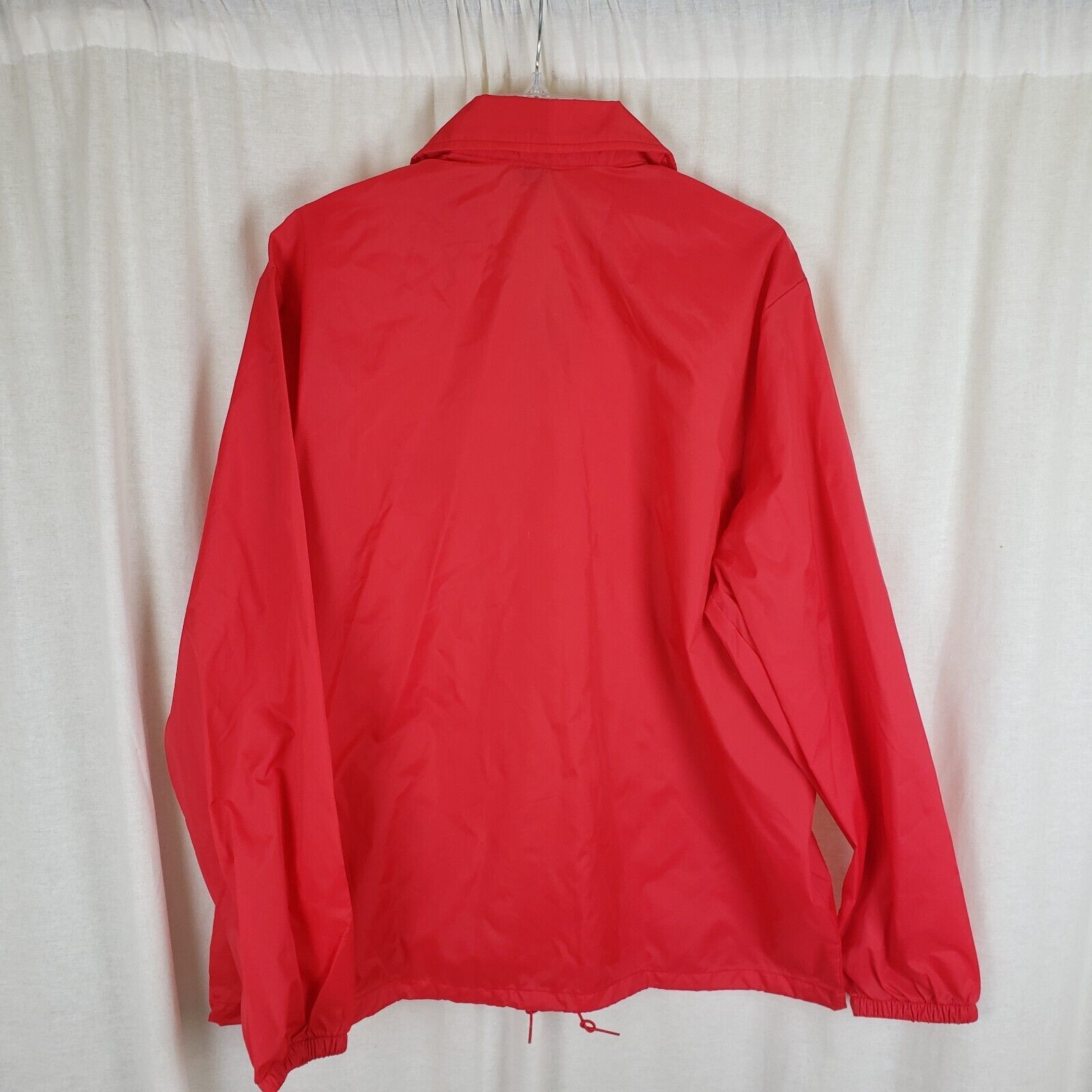 Vintage Vtg J&J Crop Dusters Exylin Aqua Sheen Jacket Windbreaker Size US L / EU 52-54 / 3 - 4 Thumbnail