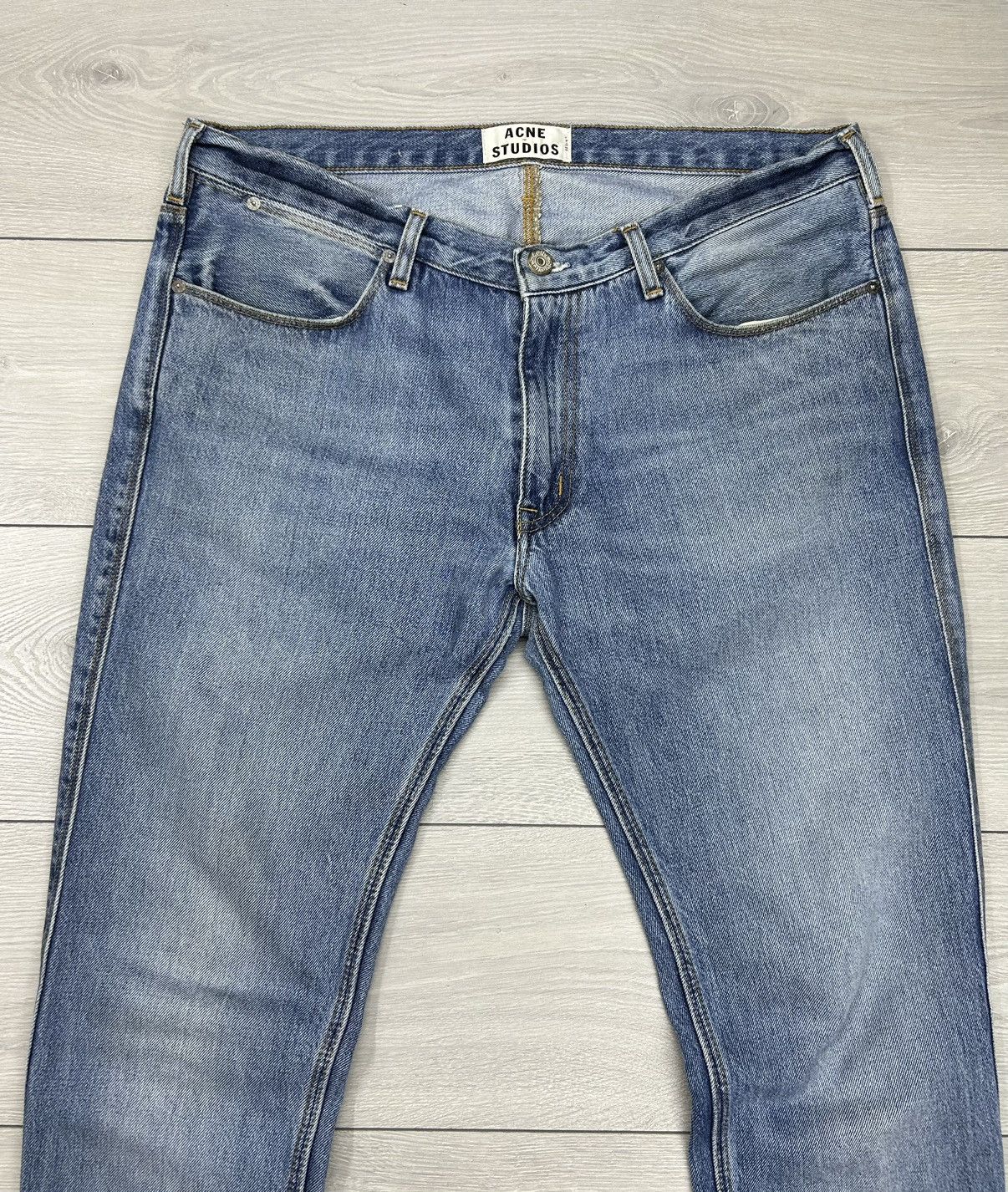 Acne Studios Acne Studios Max LT Vintage Denim Jeans Blue Size 36/34 Size US 36 / EU 52 - 3 Thumbnail