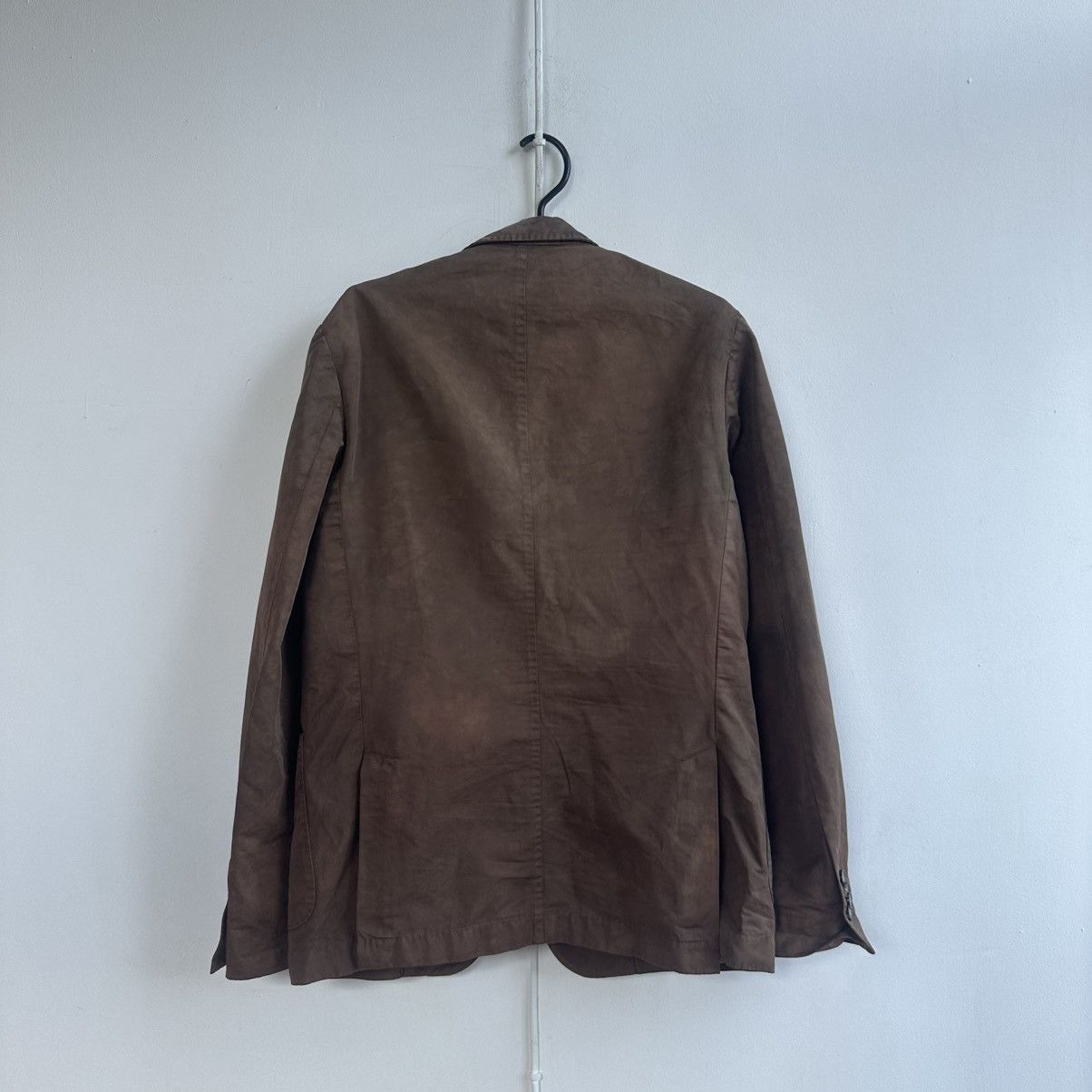 Officine Generale Officine Generale Armie 50 Khaki Linen Blend Blazer Jacket Size US M / EU 48-50 / 2 - 9 Thumbnail