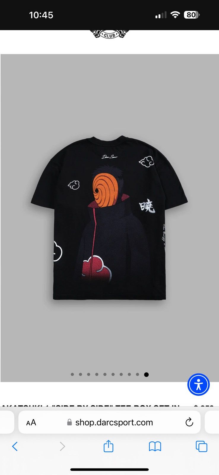 Darc Sport Darc Sport x Akatsuki Energy Tobi | Grailed