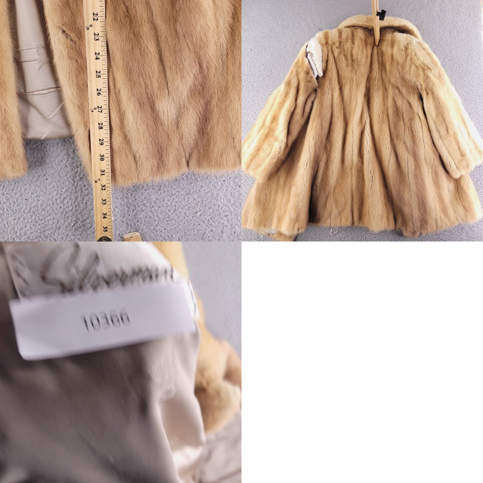 Vintage VINTAGE Silverman Furs Coat Women L Brown Fur Overcoat Medium/Large Newport News Virginia Size L / US 10 / IT 46 - 8 Thumbnail