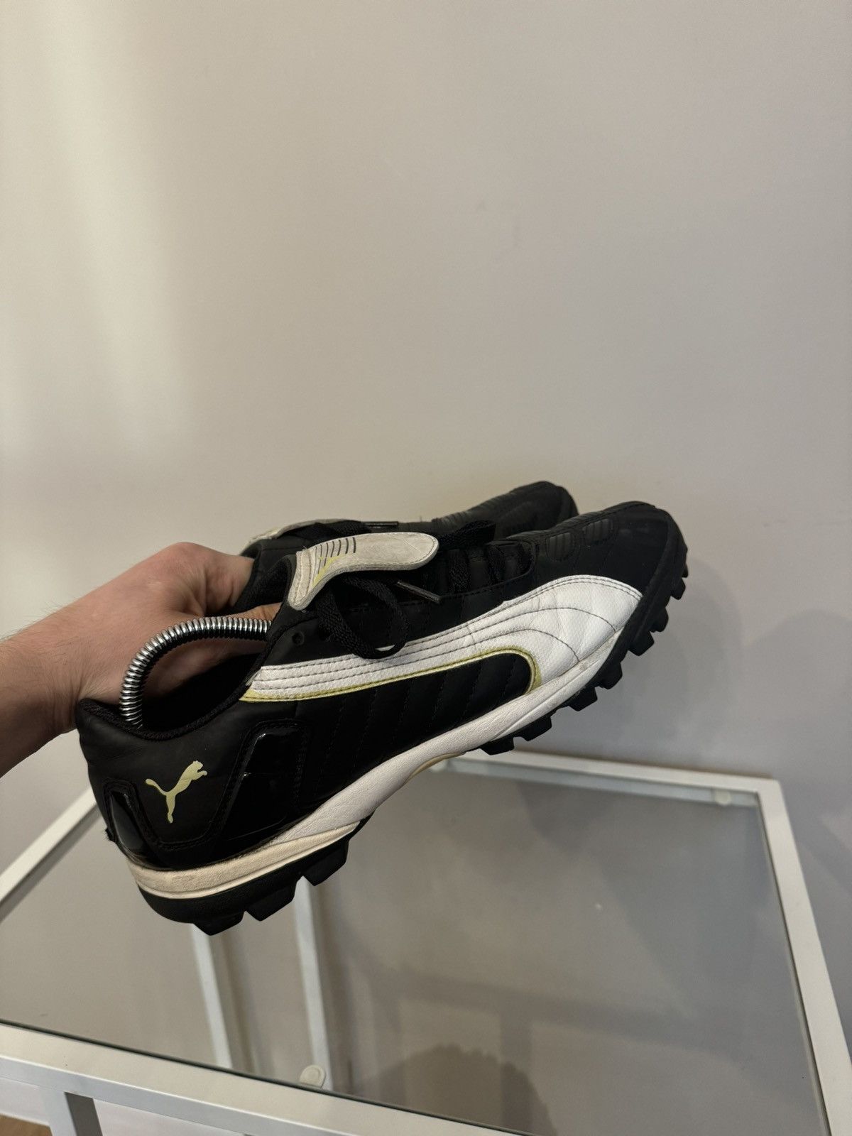 Puma × Vintage Puma black speedcat vintage sneakers 90s y2k 2000s cat Size US 10 / EU 43 - 6 Thumbnail