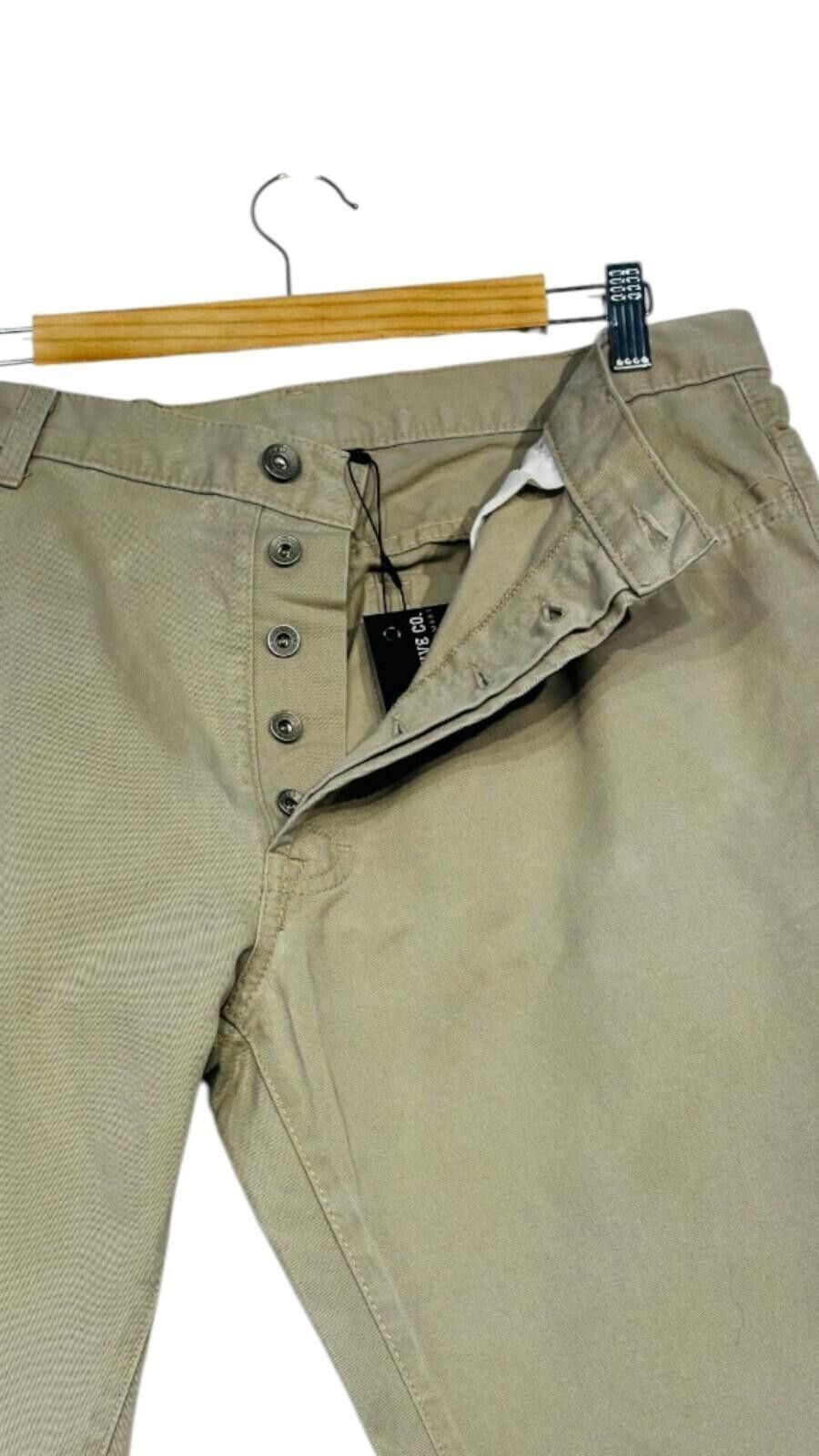 Kickers Kickers Chinos Men's UK Size 34"W 32"L Beige Retro Size US 34 / EU 50 - 8 Thumbnail