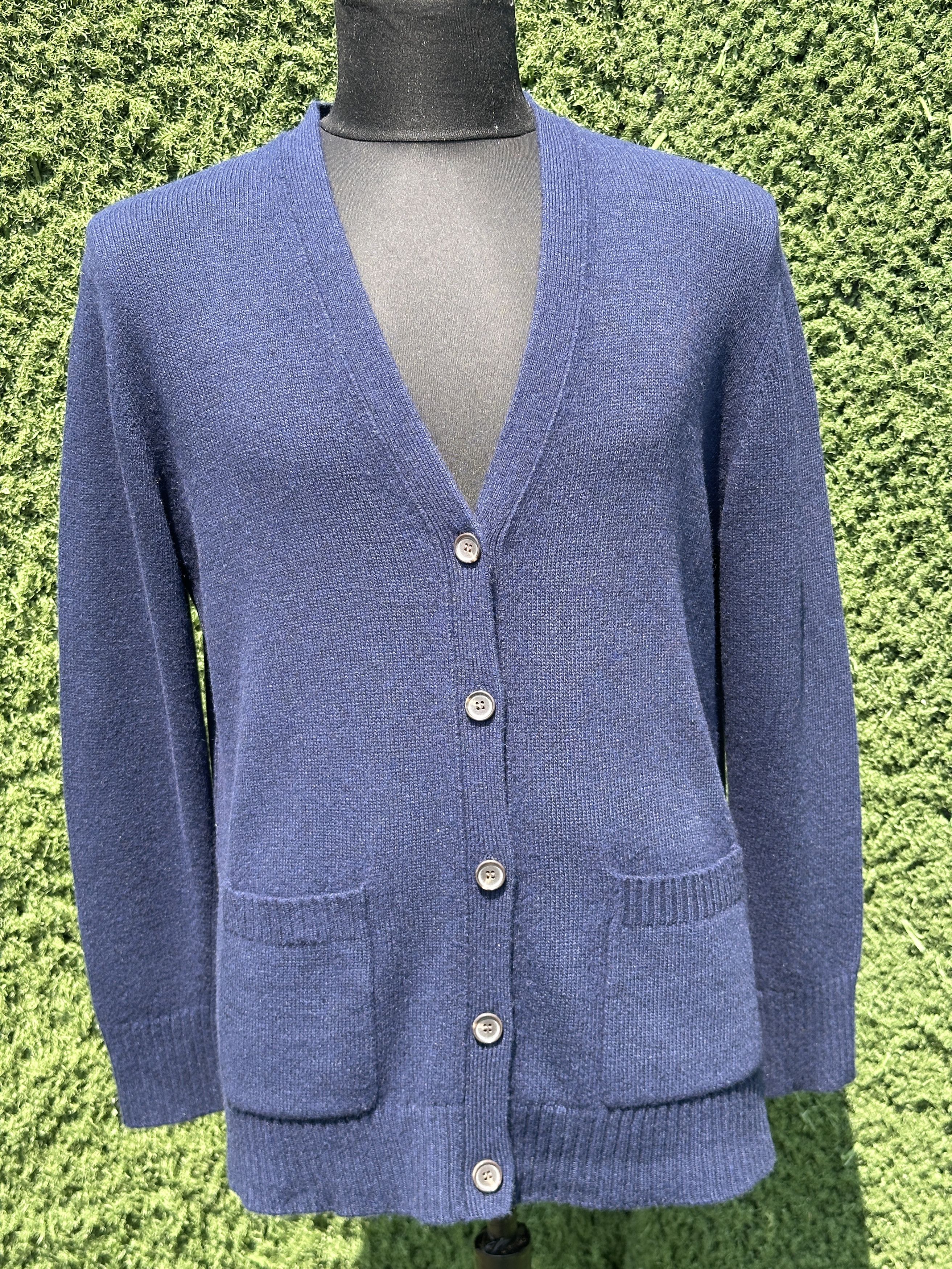 Designer Jenni Kayne Everyday Cashmere Knit Cashmere Wool Size L Size L / US 10 / IT 46 - 8 Thumbnail