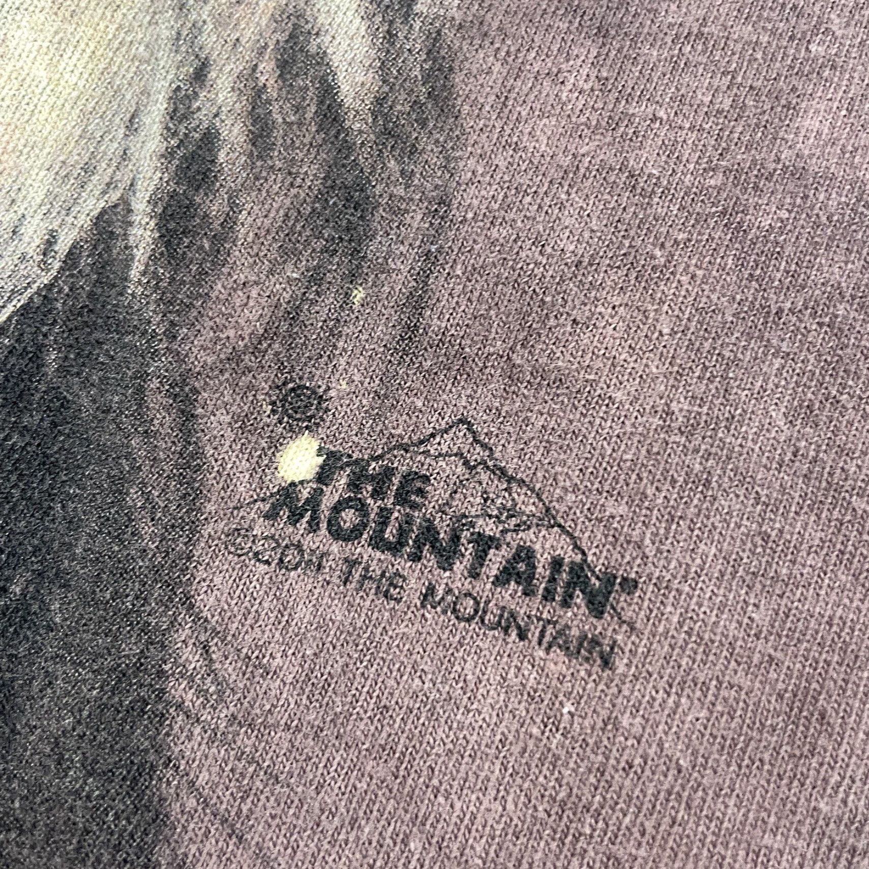 The Mountain VINTAGE The Mountain TShirt Adult Large Brown Yorkshire Terrier Dog Puppy Tie Dye AOP* Size L / US 10 / IT 46 - 5 Thumbnail