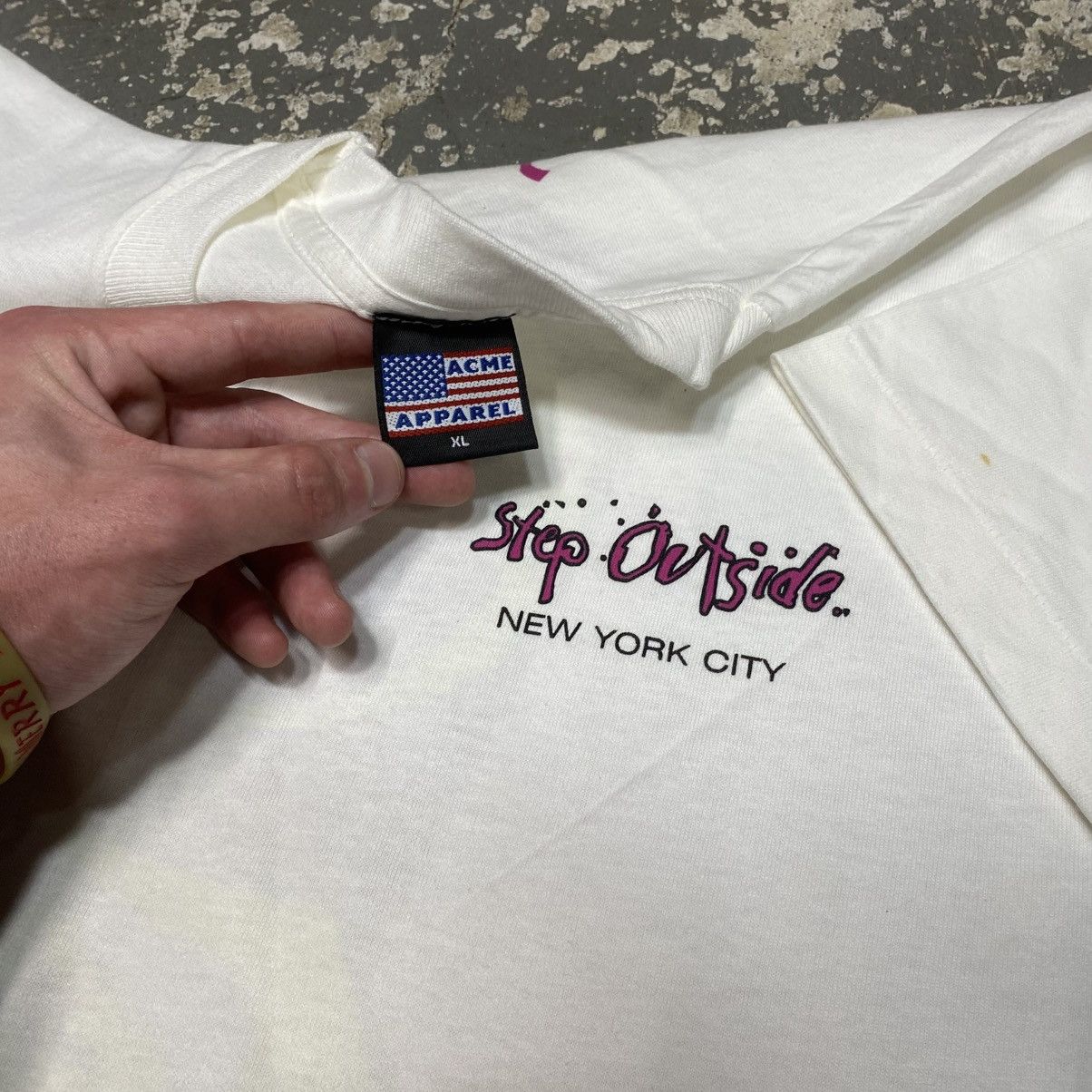 Japanese Brand × Vintage Vintage Molson Ice Step Outside New York City Beer Tshirt Size US XL / EU 56 / 4 - 3 Thumbnail