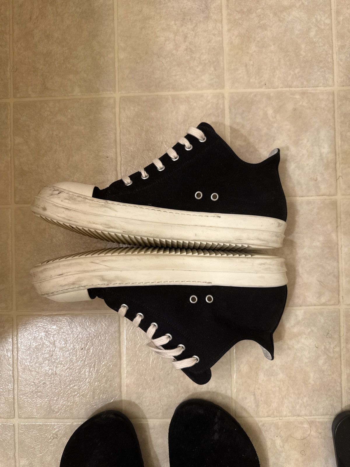 Rick Owens Rick Owens ramones low Size US 11.5 / EU 44-45 - 6 Thumbnail