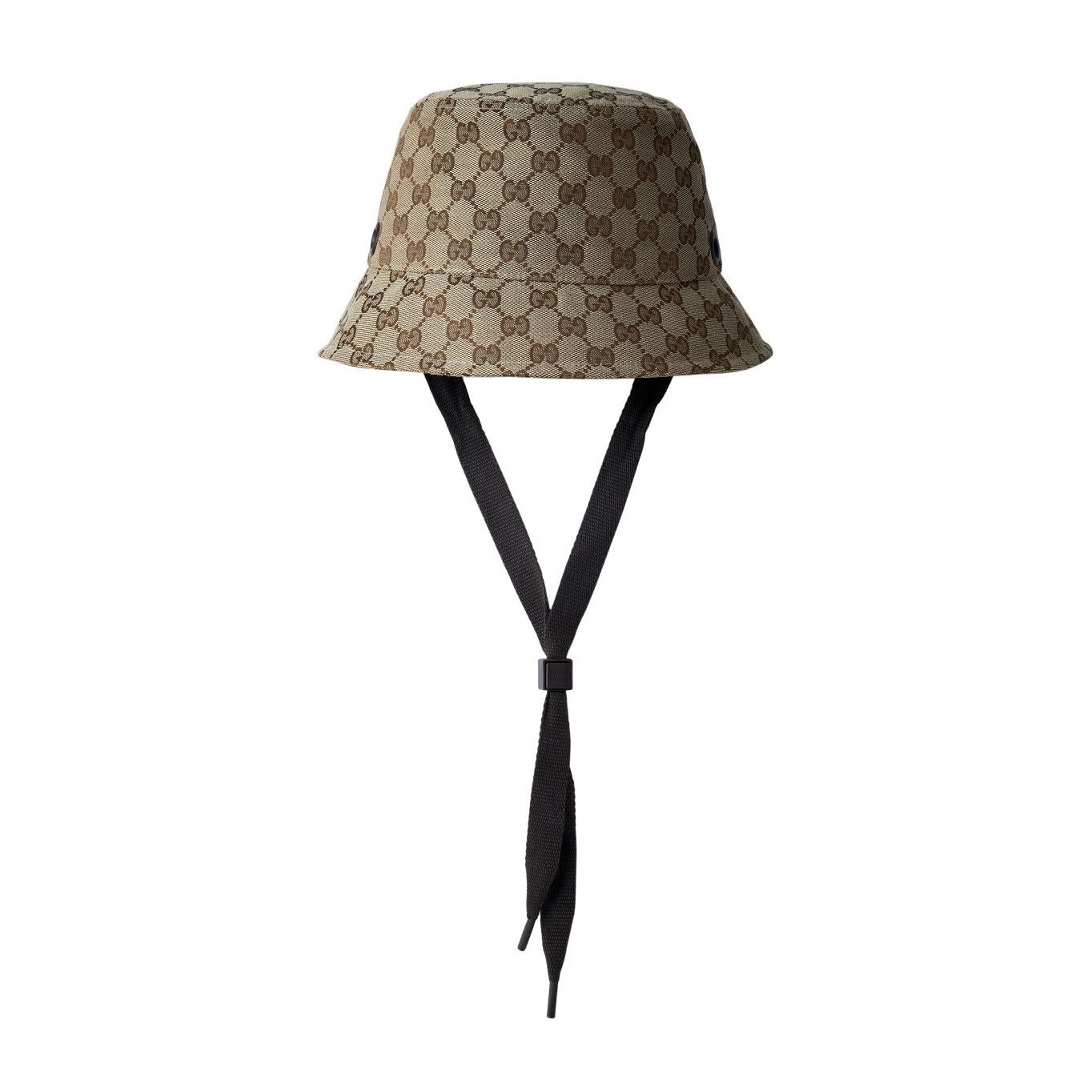 Gucci Beige and Brown GG Canvas Bucket Hat Gucci GG Canvas Bucket Hat | eBay main image 4