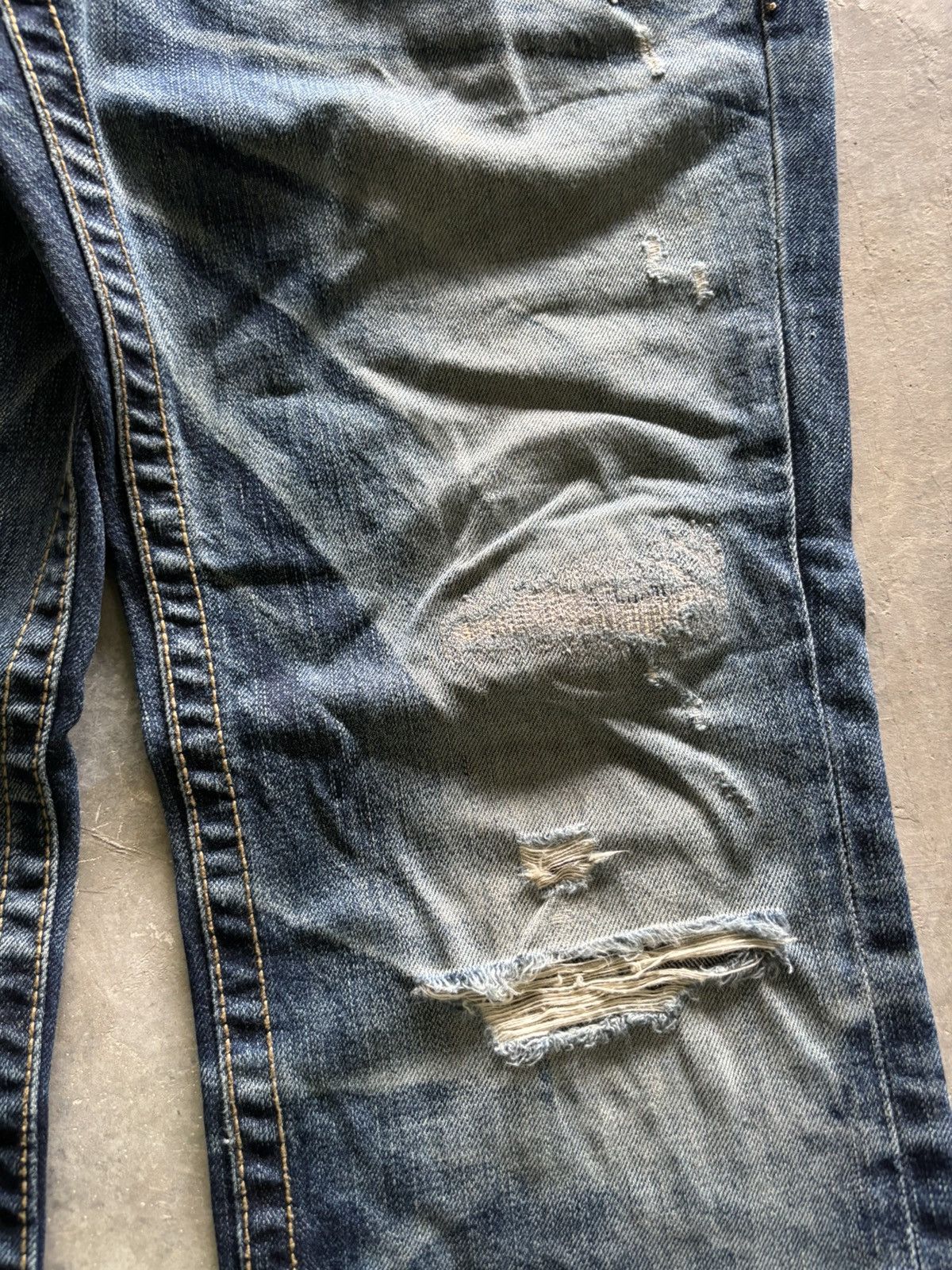 Hysteric Glamour × If Six Was Nine y2k distressed rusty lolita japanese denim Size US 33 - 13 Thumbnail