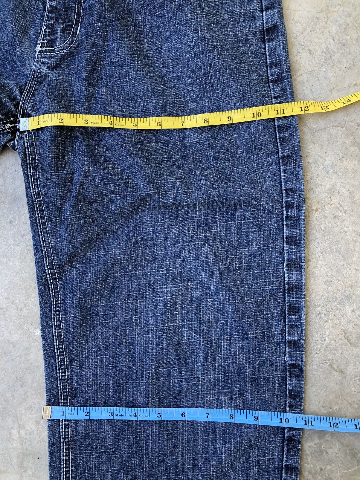 Southpole Southpole Y2K Horizontal Printed Denim Pants Size US 30 / EU 46 - 18 Thumbnail