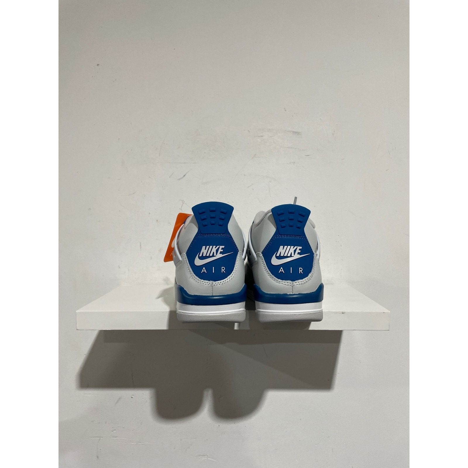 Nike NIKE JORDAN 4 MILITARY BLUE SIZE 6Y NEW Size US 6 / EU 39 - 3 Thumbnail