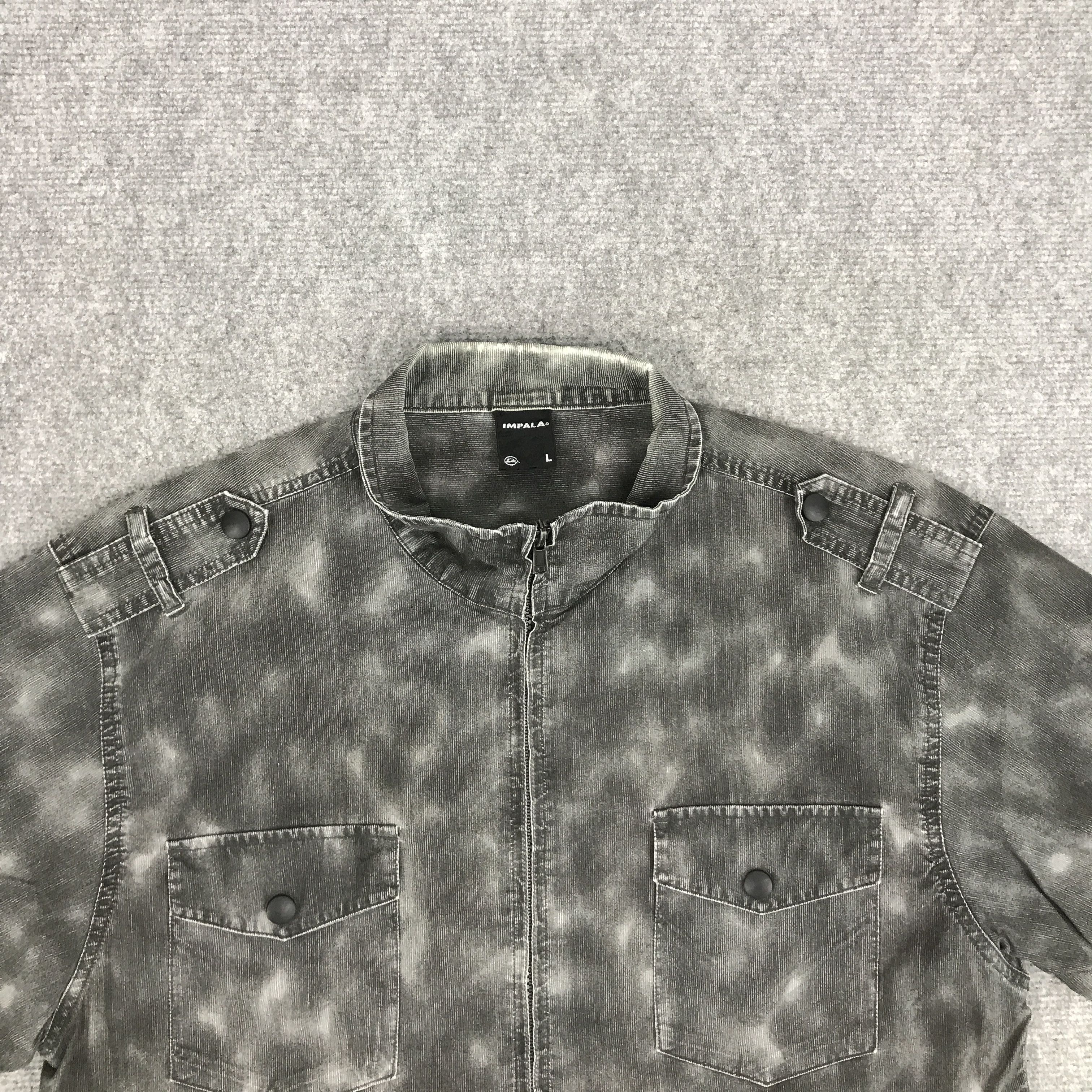 Japanese Brand JAPANESE PUNK DESIGN IMPALA ZIPPER JACKET TSHIRT Size US L / EU 52-54 / 3 - 3 Thumbnail